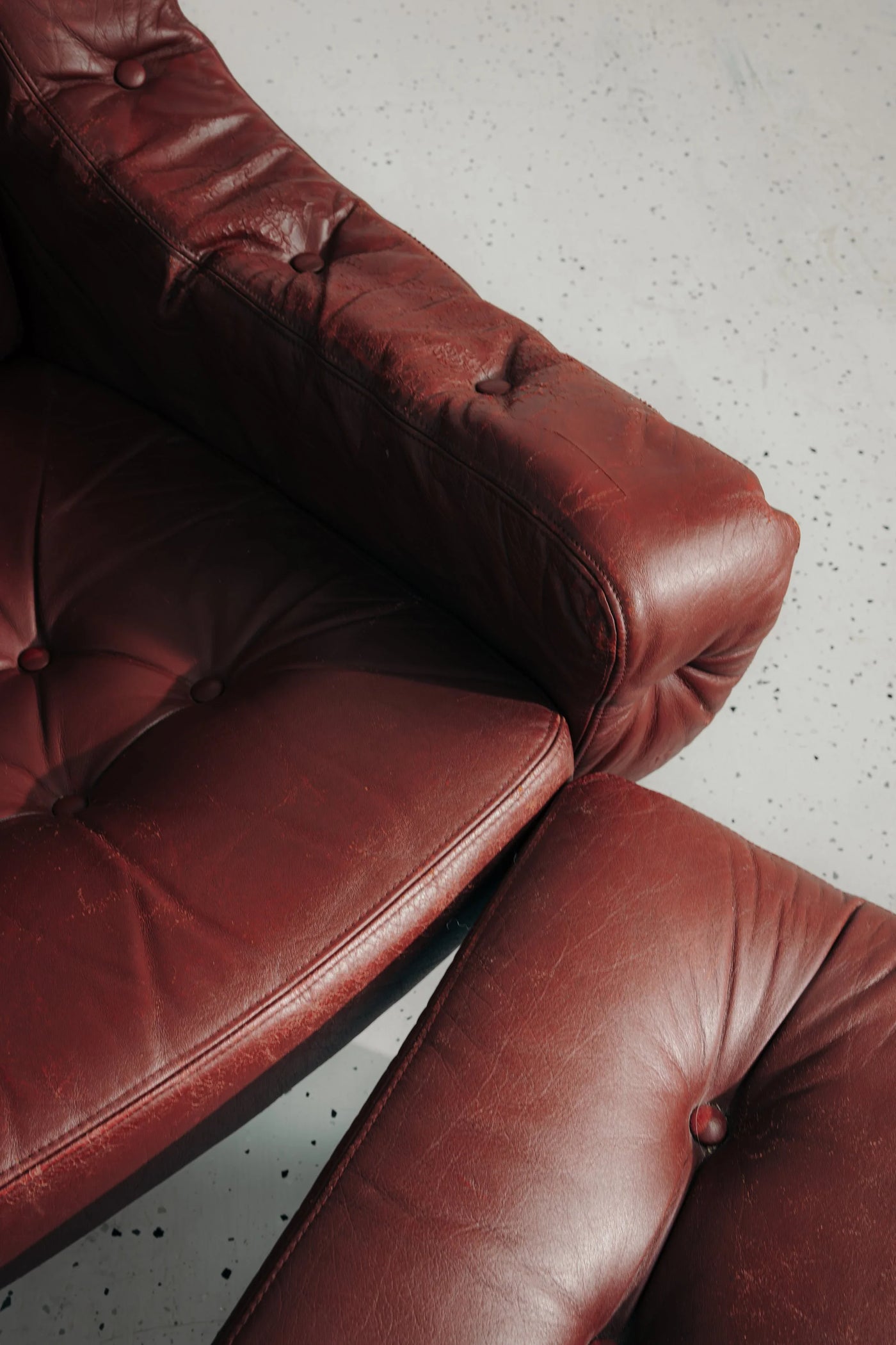 Norwegian Armchair and Foot Stool