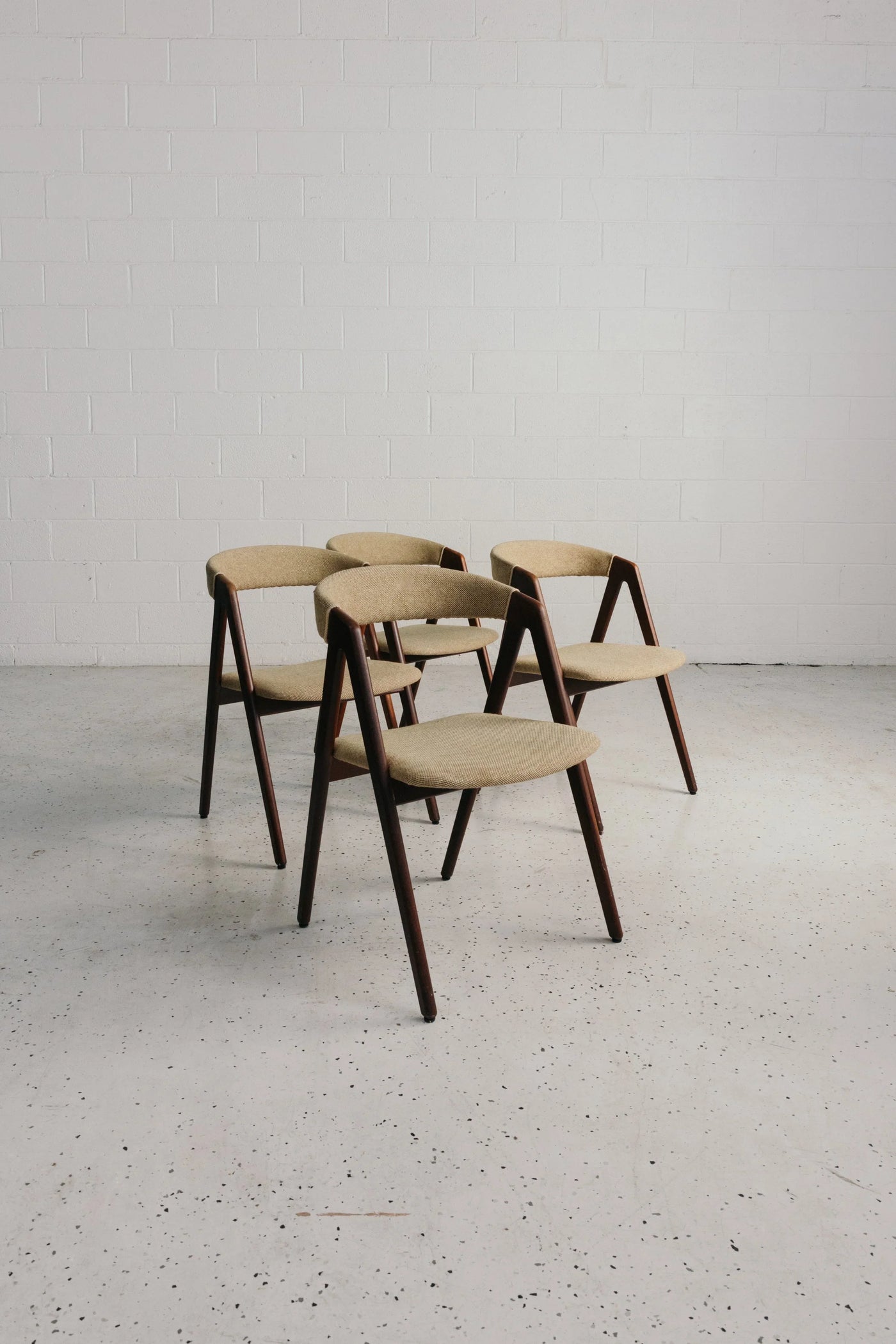 Set of 4 Dining Chairs by Sax Møbler