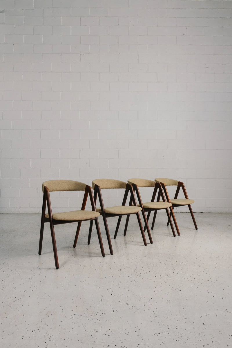 Set of 4 Dining Chairs by Sax Møbler