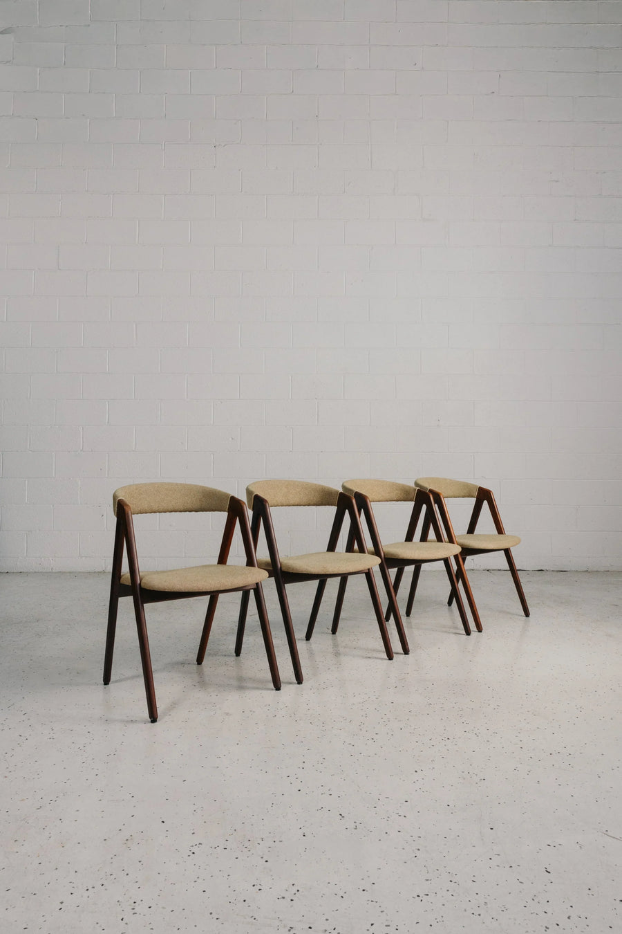 Set of 4 Dining Chairs by Sax Møbler