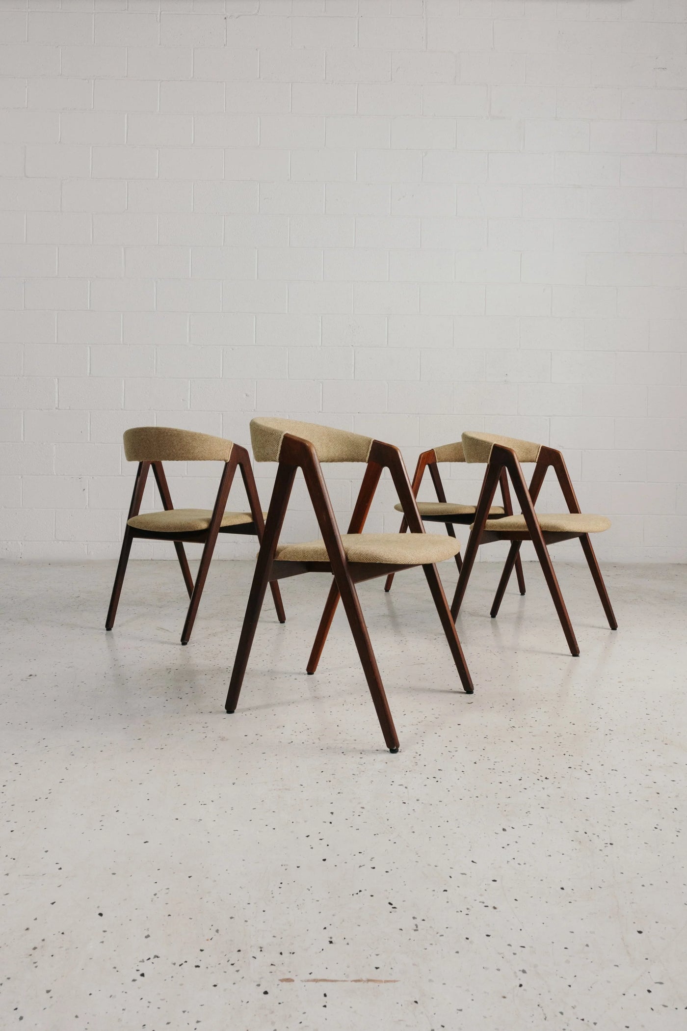 Set of 4 Dining Chairs by Sax Møbler