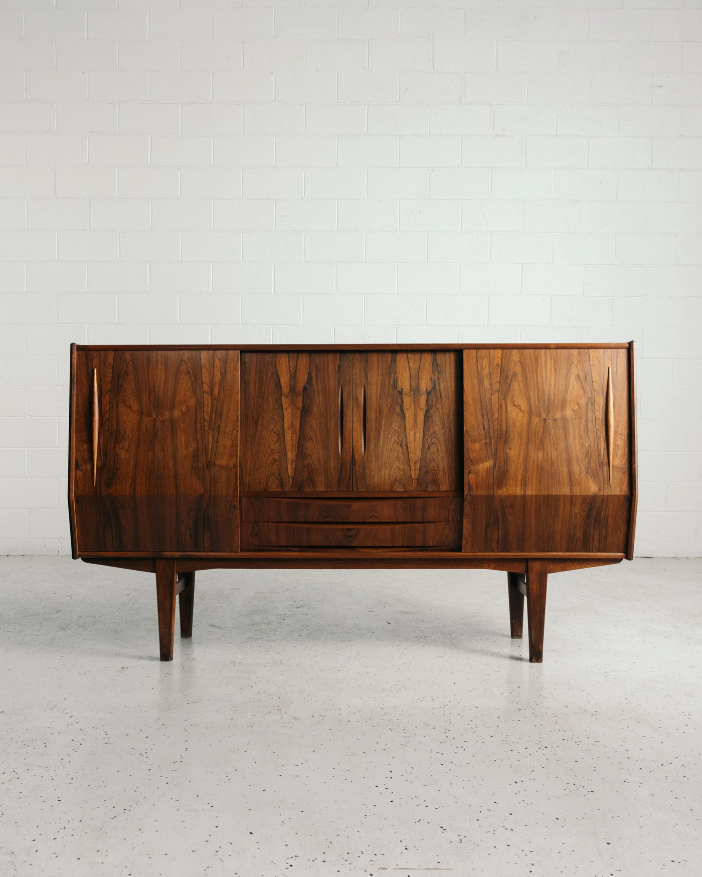 Rosewood Highboard by EW Bach