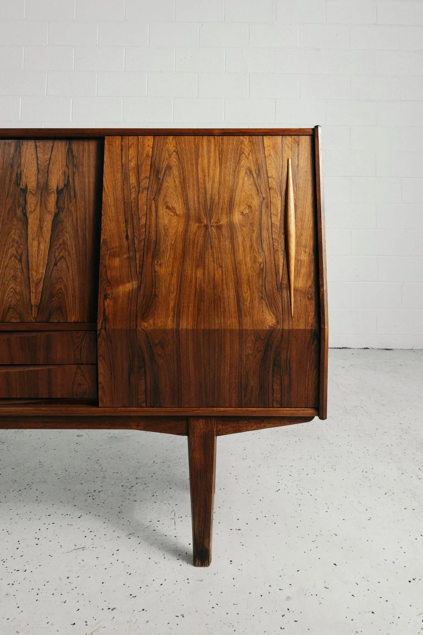 Rosewood Highboard by EW Bach
