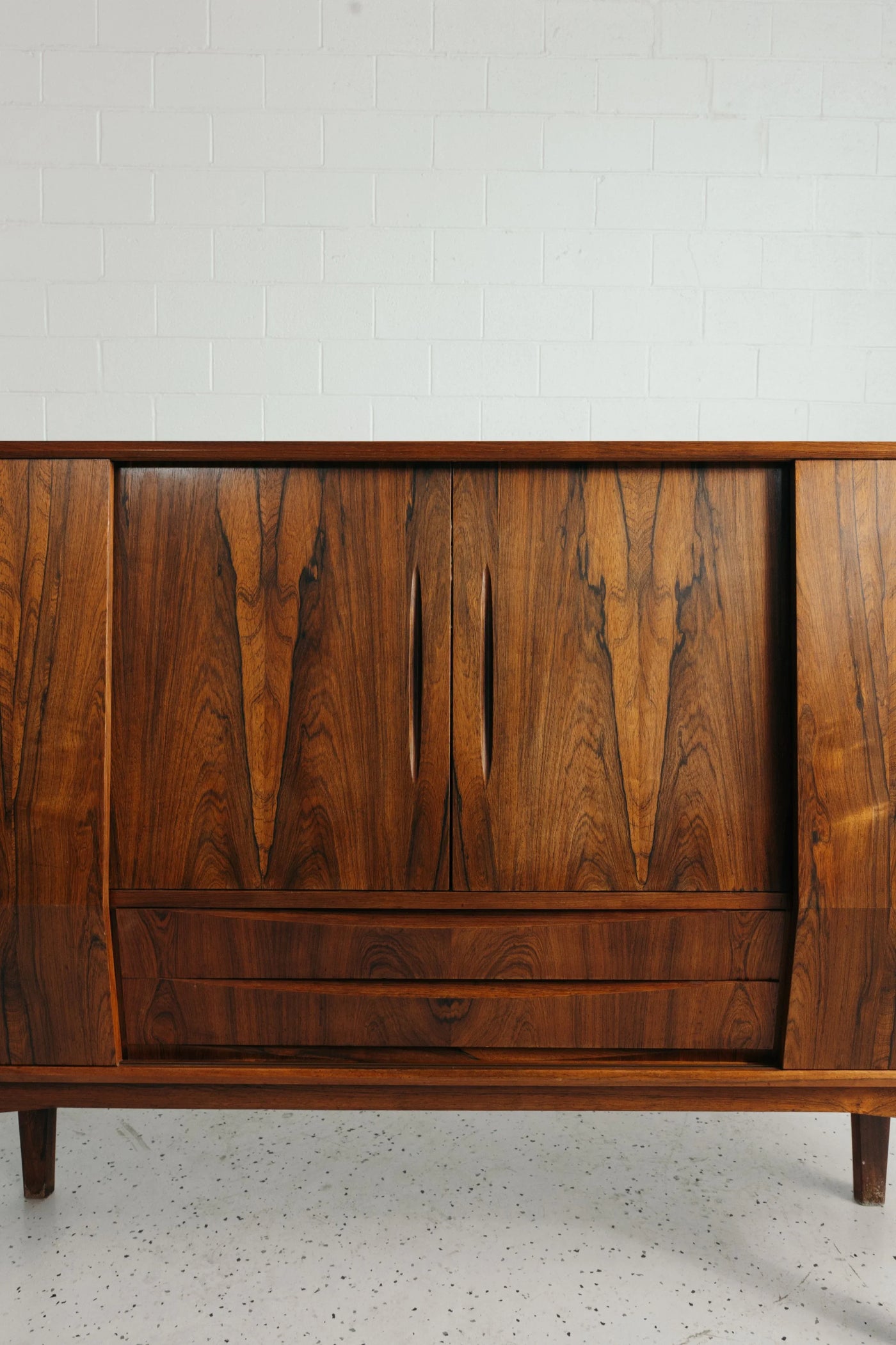 Rosewood Highboard by EW Bach