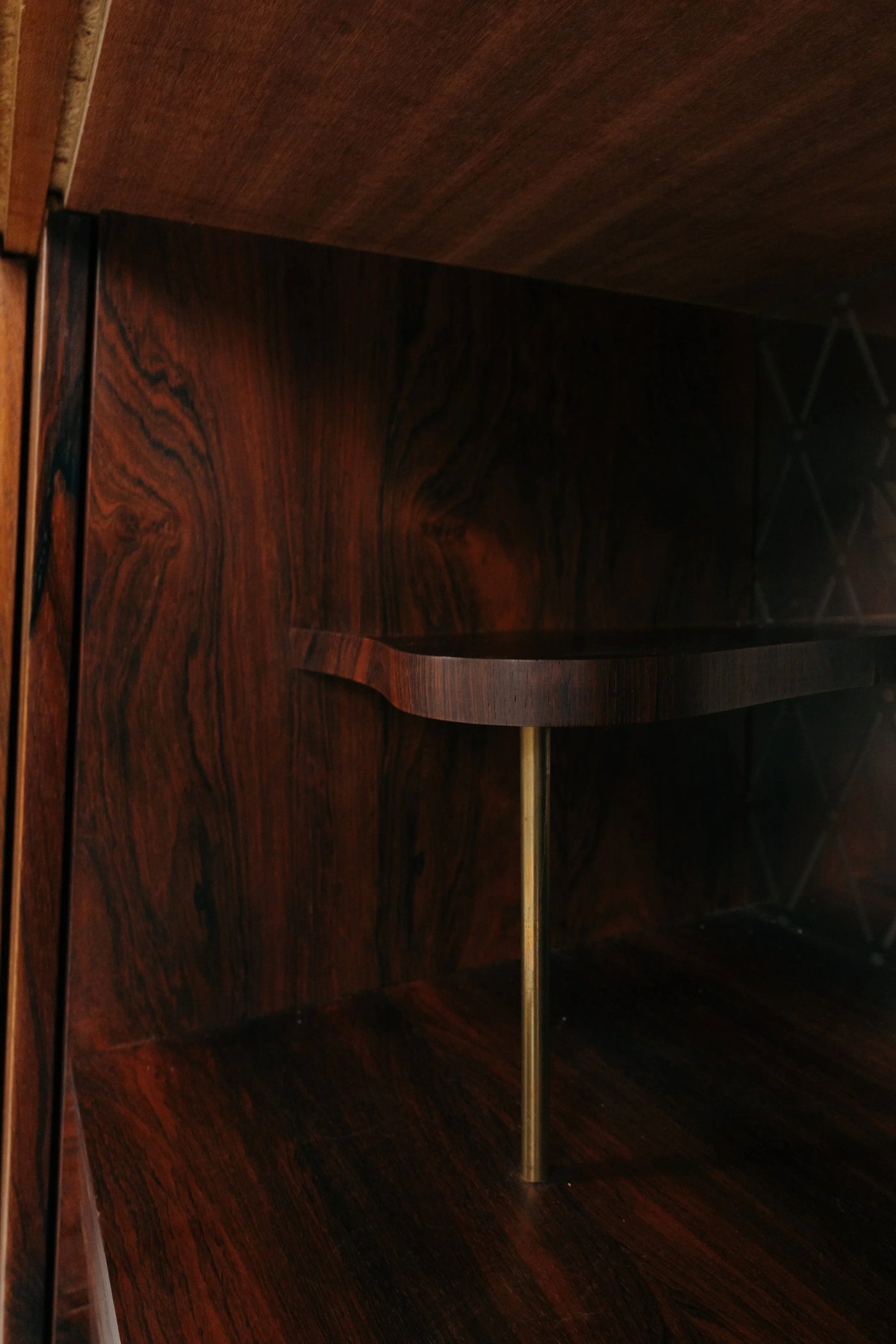Rosewood Highboard by EW Bach