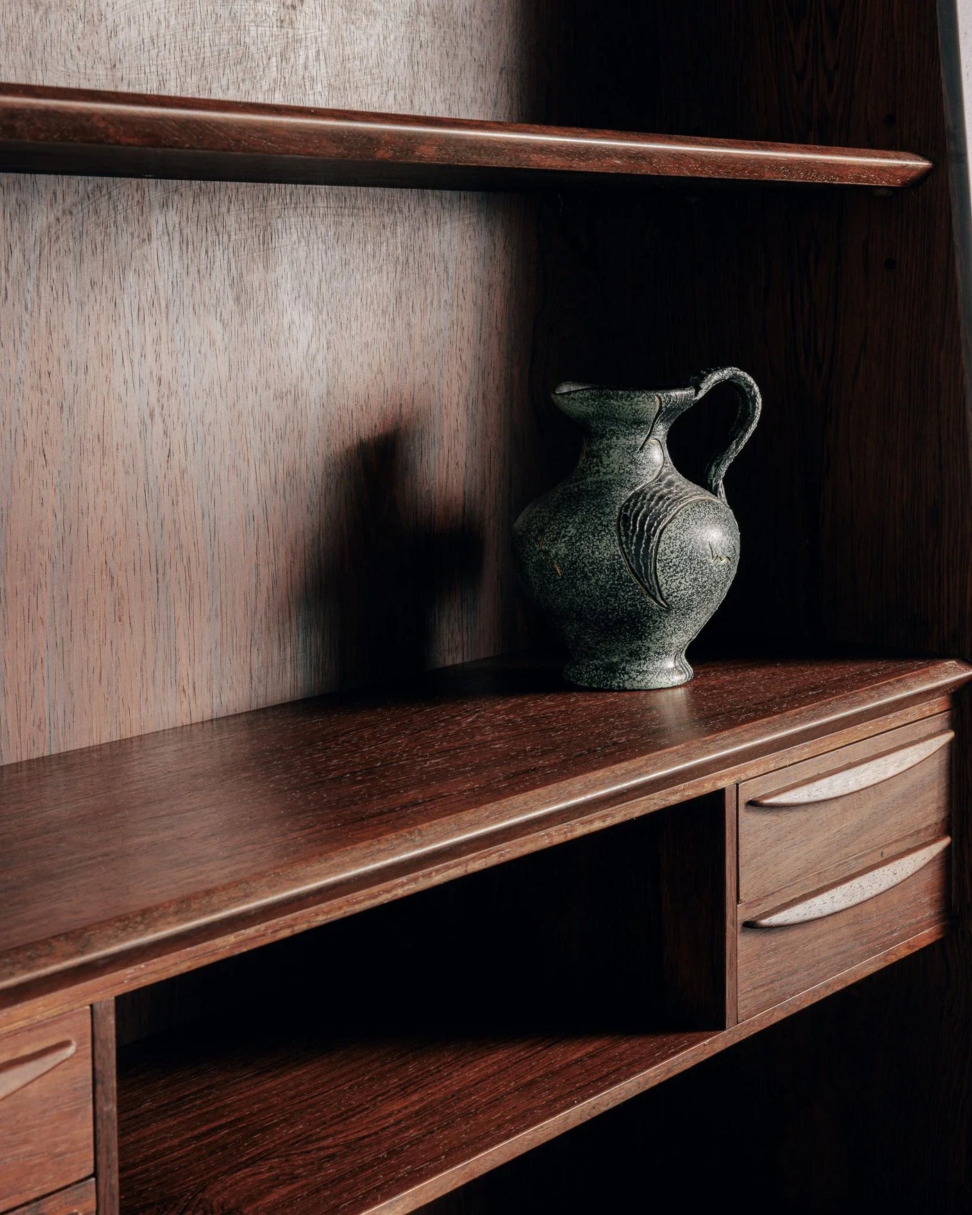 Danish Secretary Bookcase in Rosewood