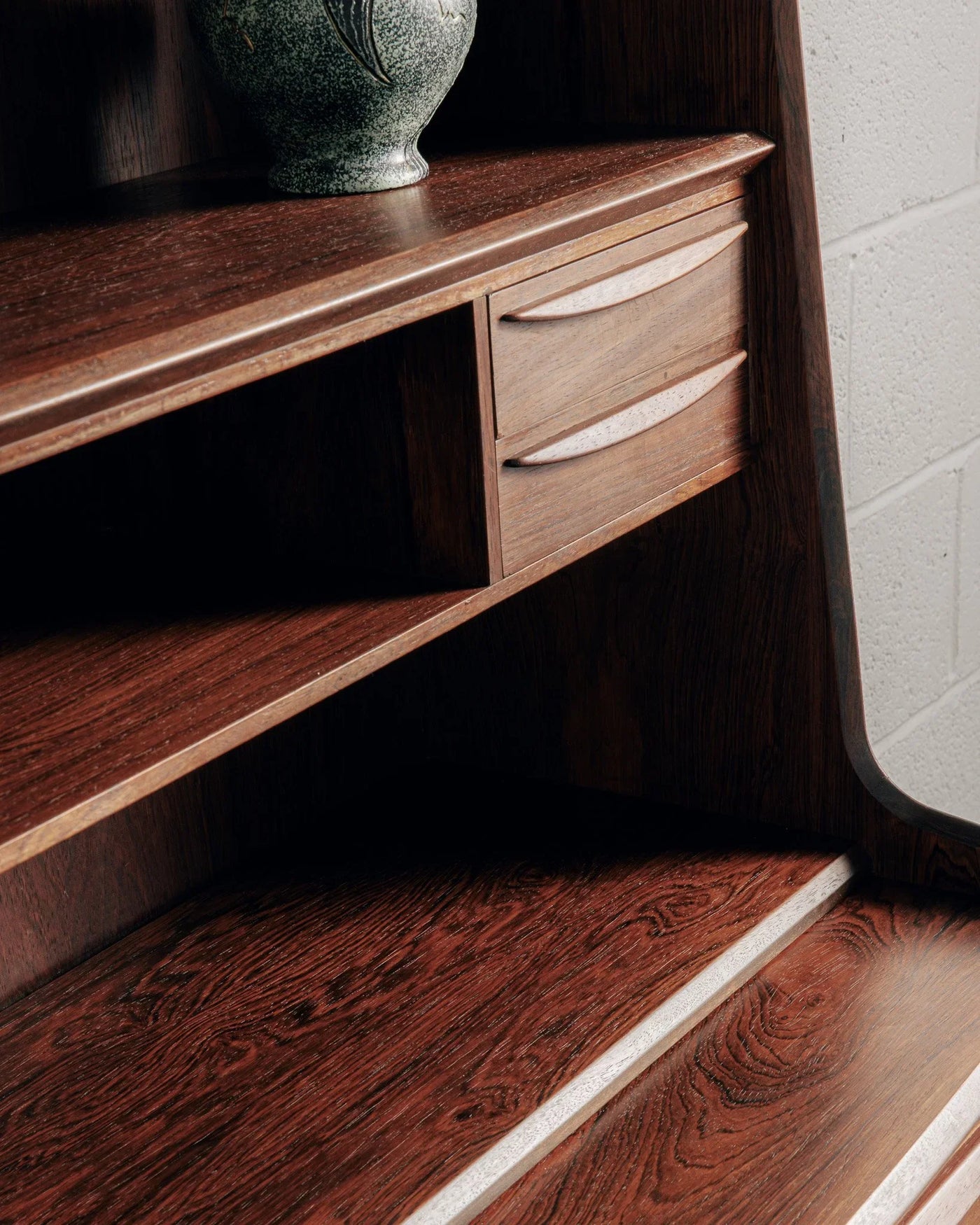Danish Secretary Bookcase in Rosewood