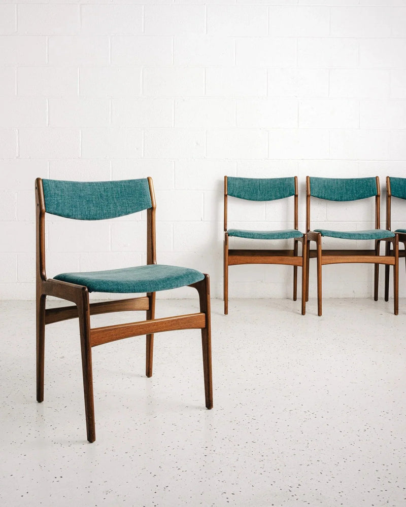 Set of Six Erik Buch Dining Chairs