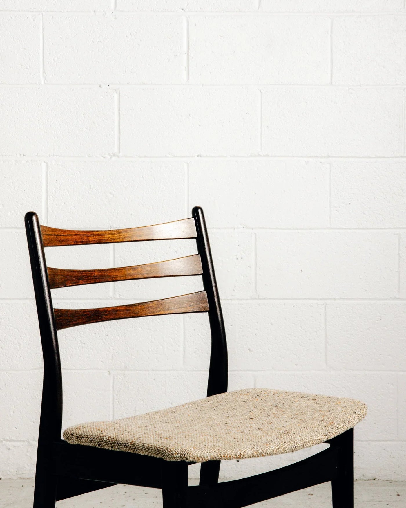 Set of 6 Ladderback Rosewood Dining Chairs
