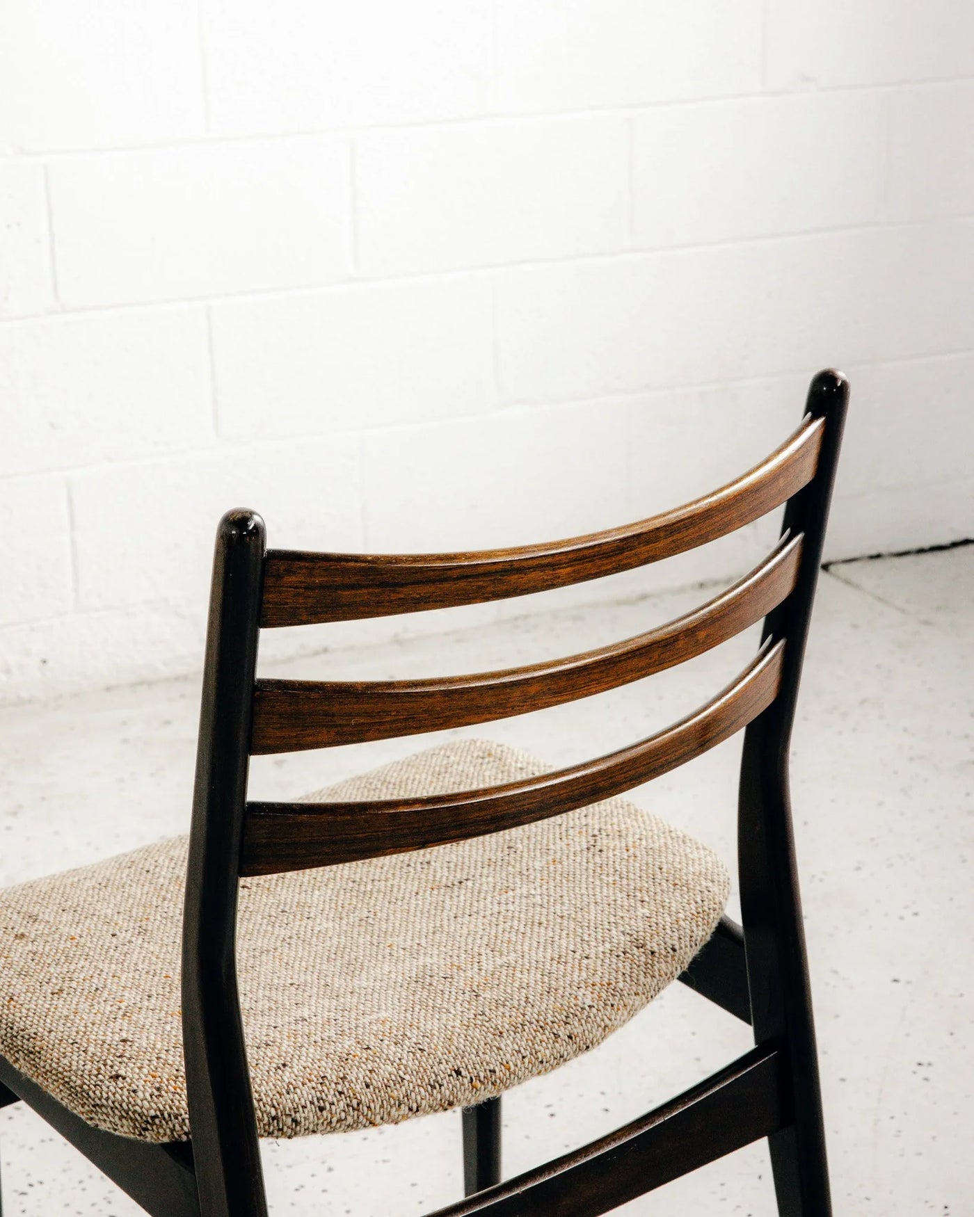 Set of 6 Ladderback Rosewood Dining Chairs