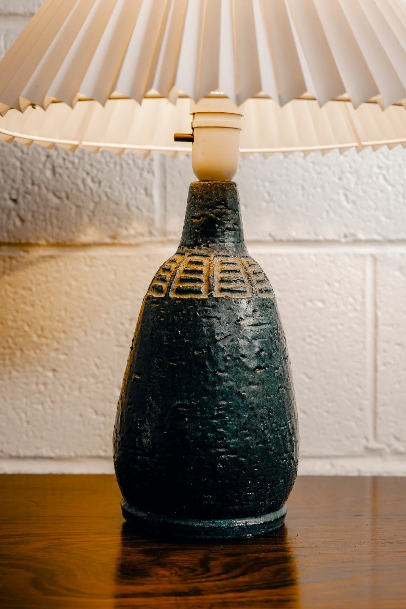Danish Ceramic Table Lamp