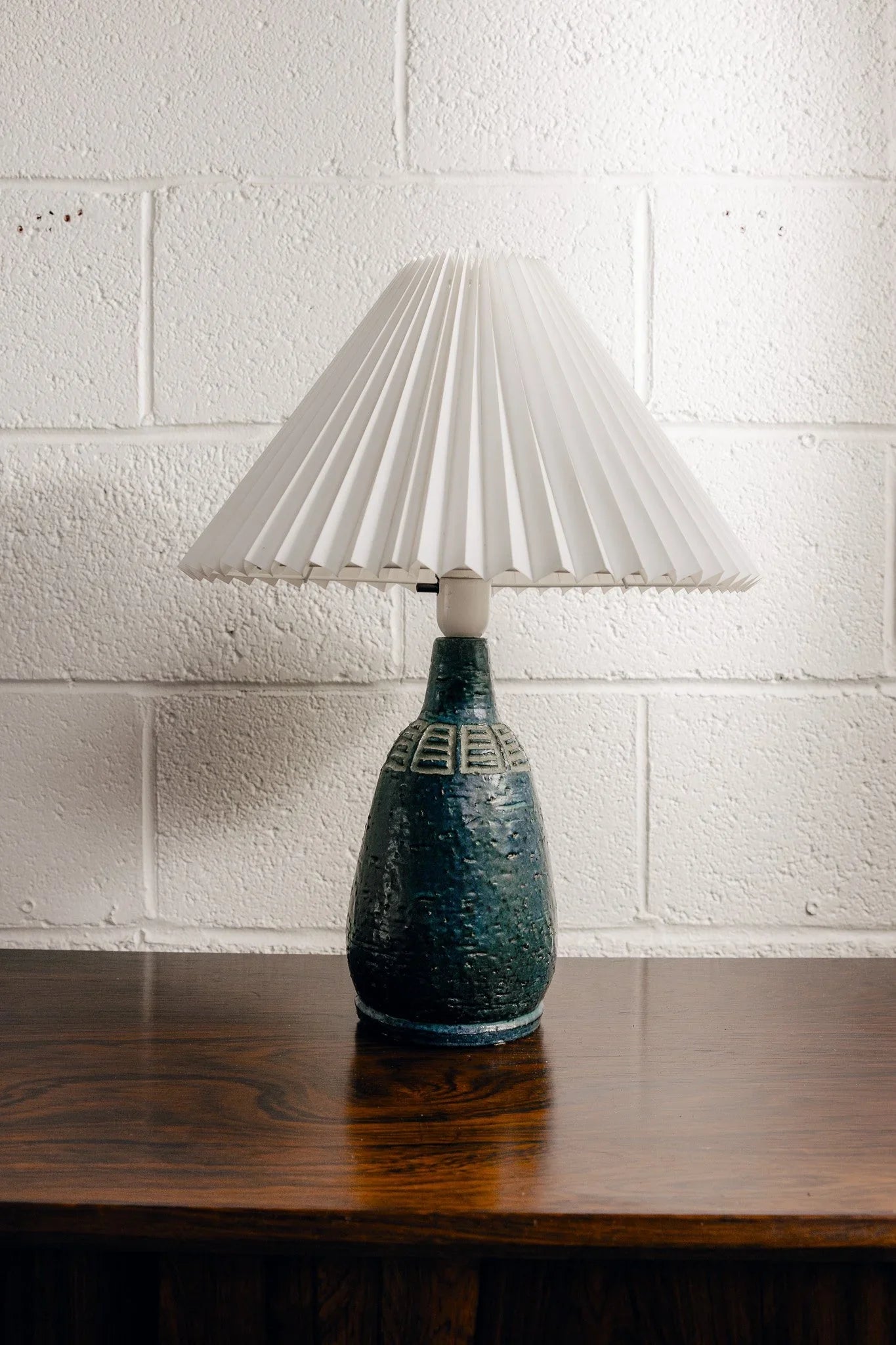 Danish Ceramic Table Lamp