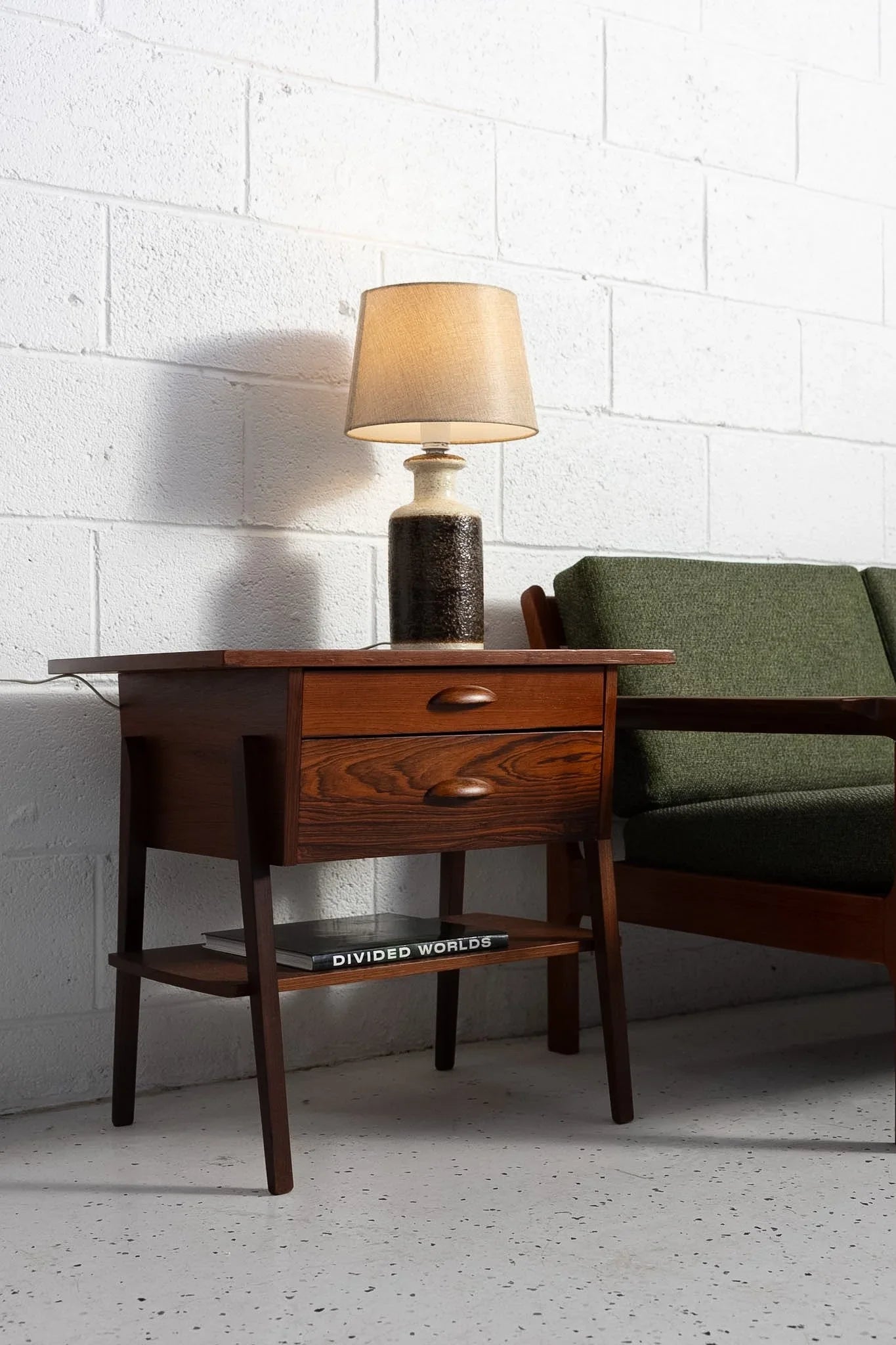 Danish Bedside / Sewing Table