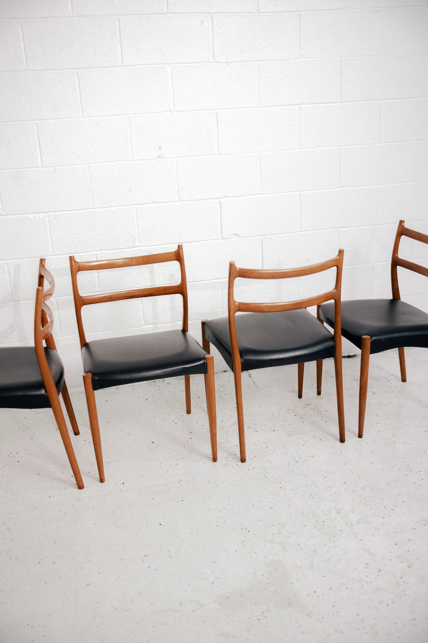 Set of 4 Danish Dining Chairs