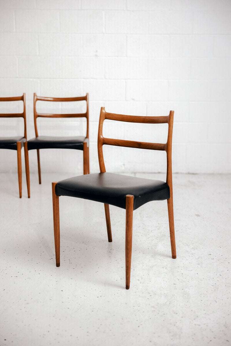 Set of 4 Danish Dining Chairs