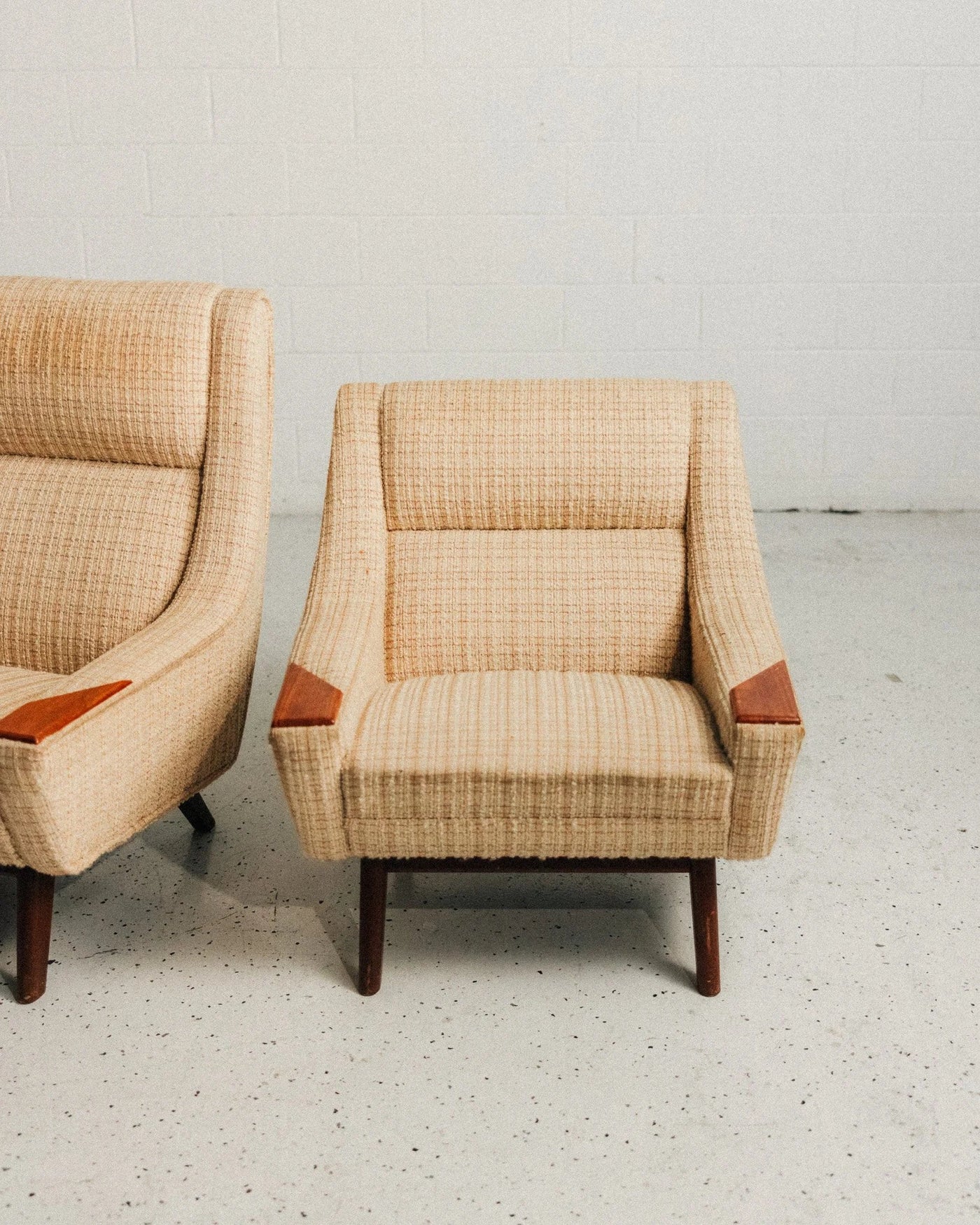 Pair of Danish Lounge Chairs