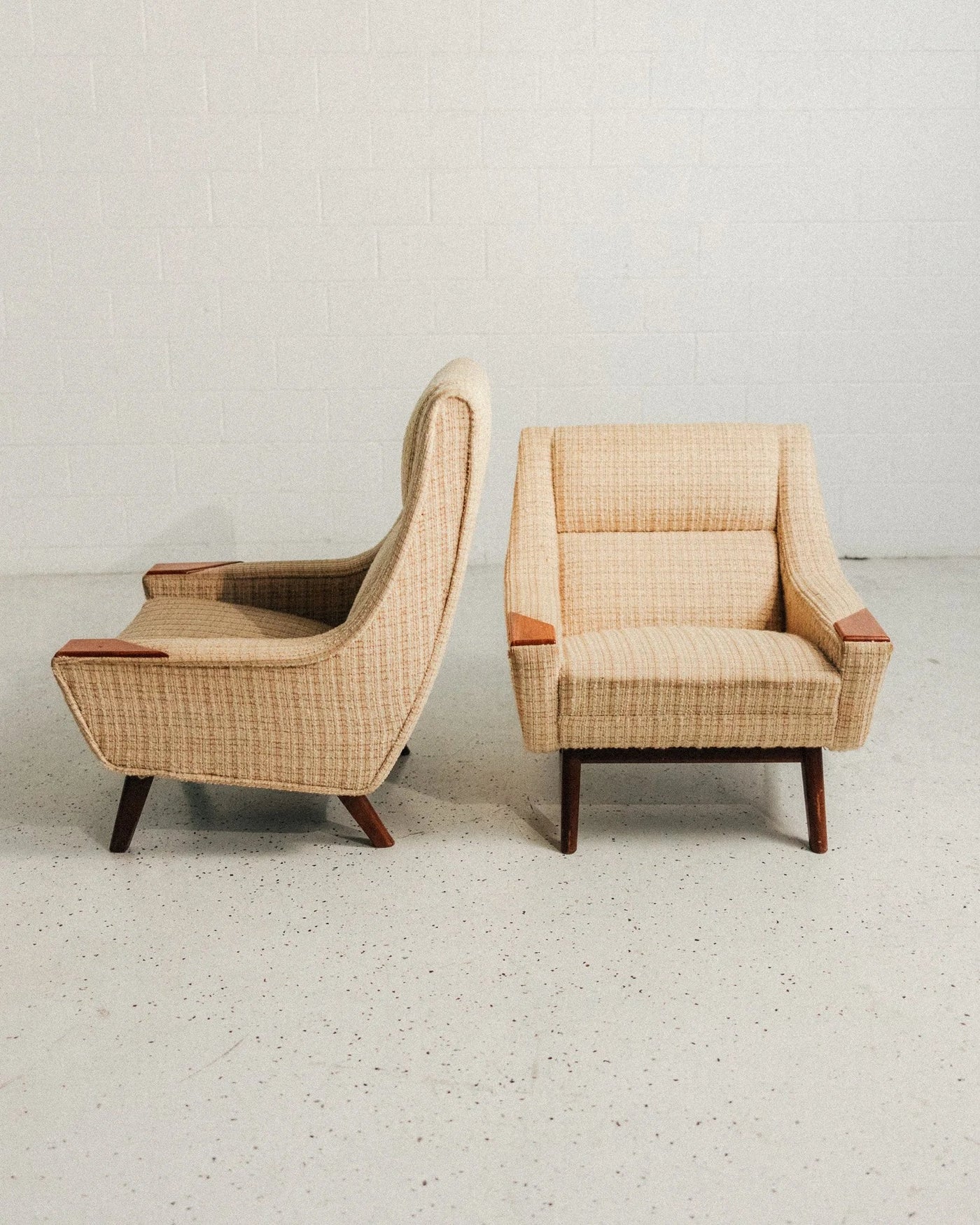 Pair of Danish Lounge Chairs