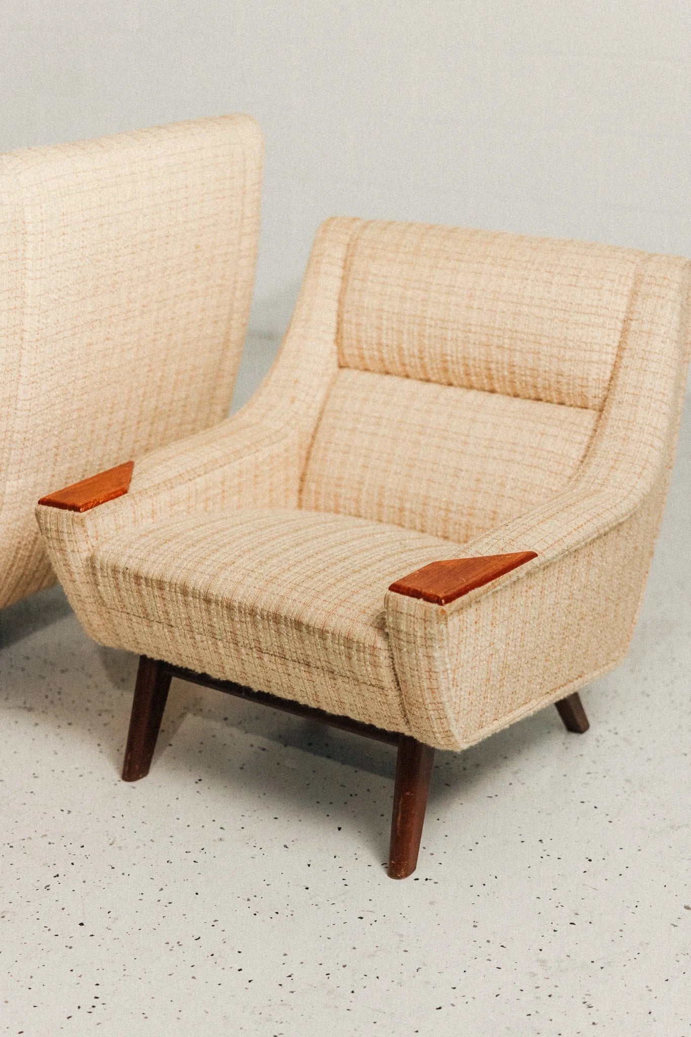 Pair of Danish Lounge Chairs