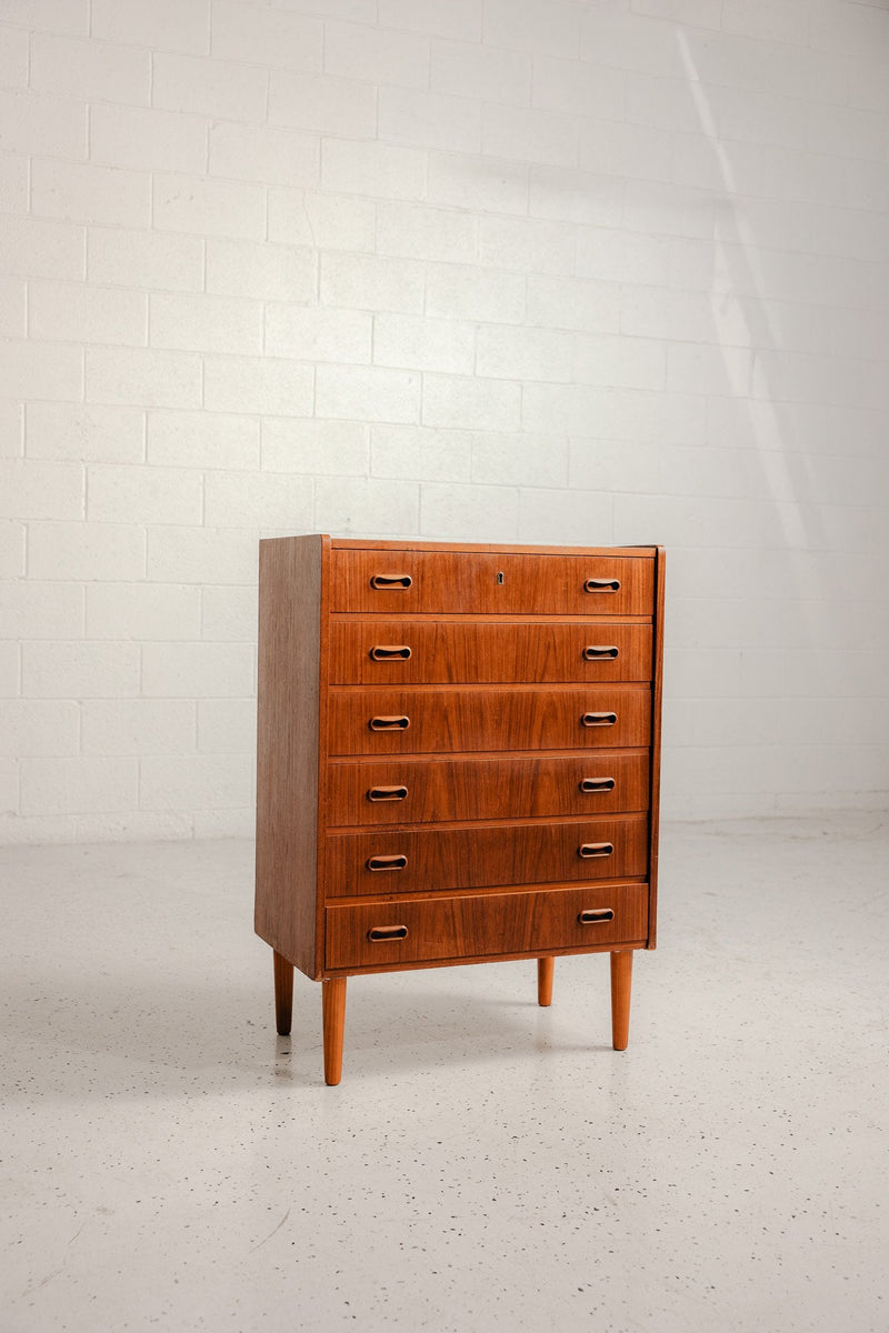 Danish Chest of Drawers in Teak