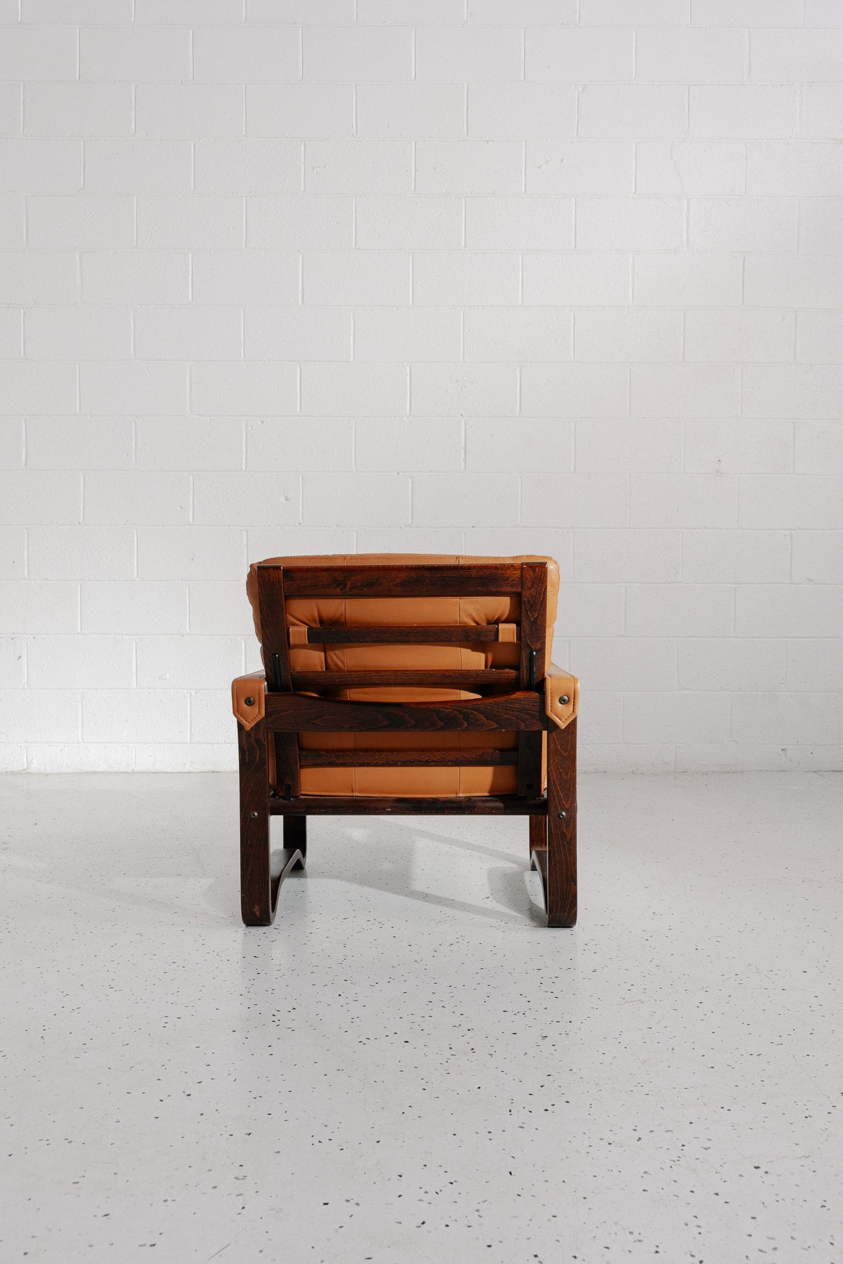 Additional view of Norwegian Reclining Armchair with Footstool