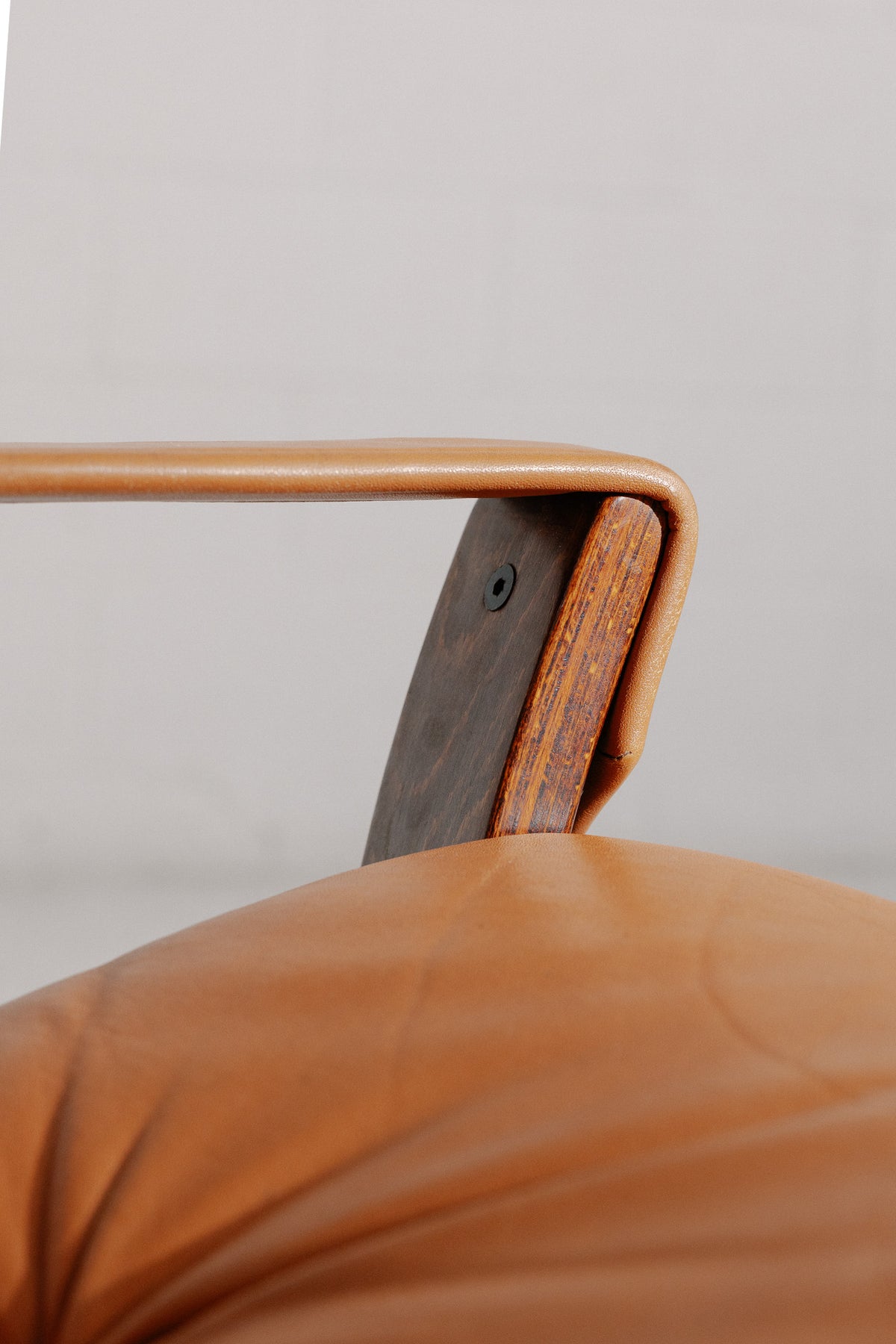 Additional view of Norwegian Reclining Armchair with Footstool