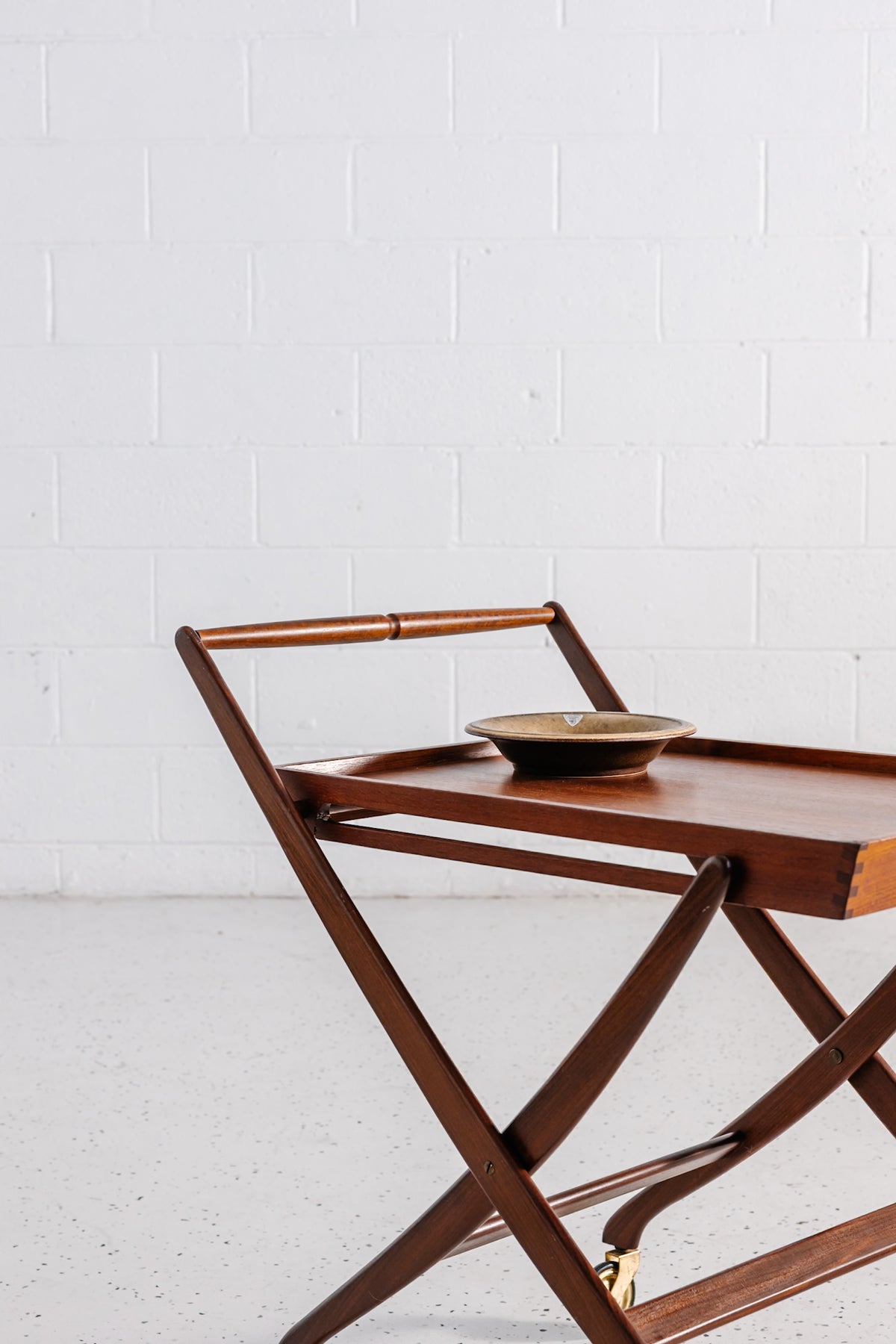Danish Bar Cart in Teak
