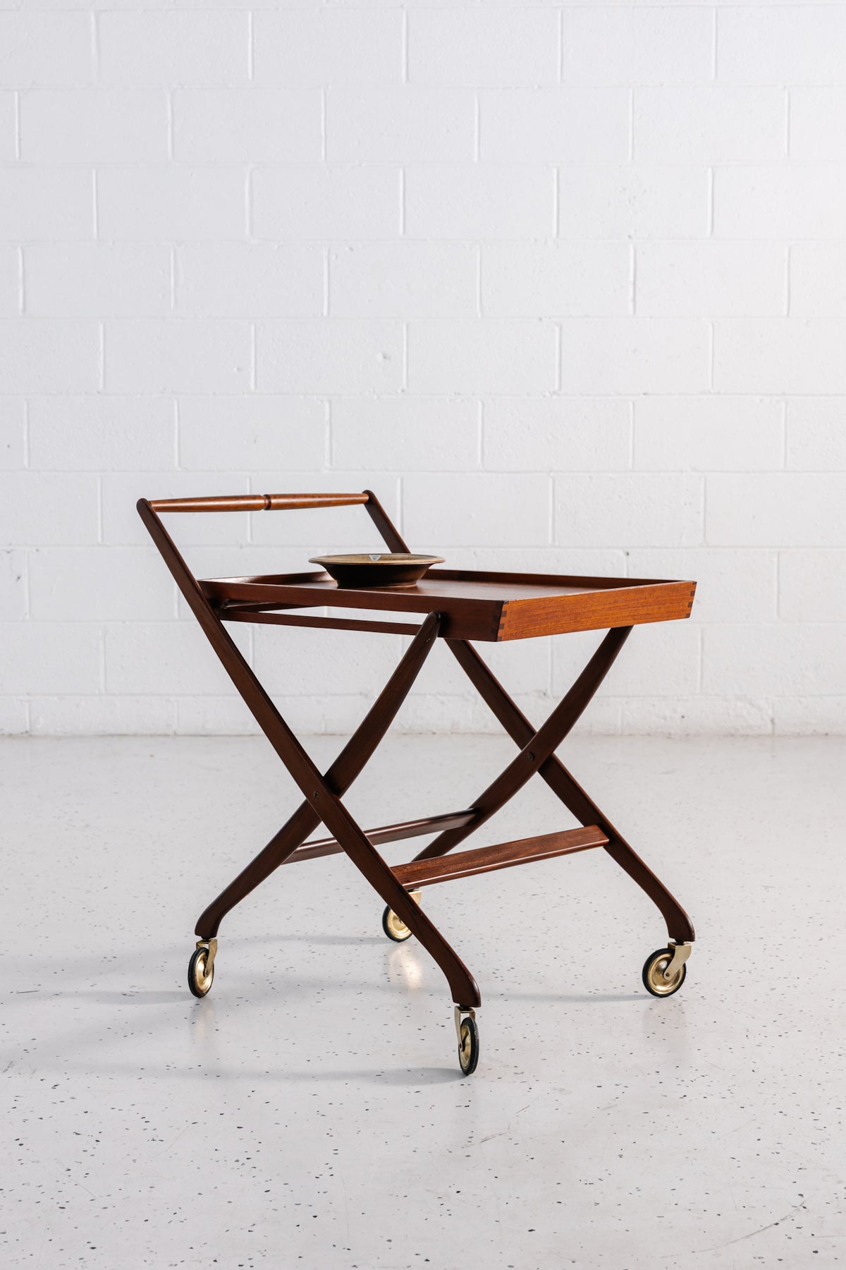 Danish Bar Cart in Teak