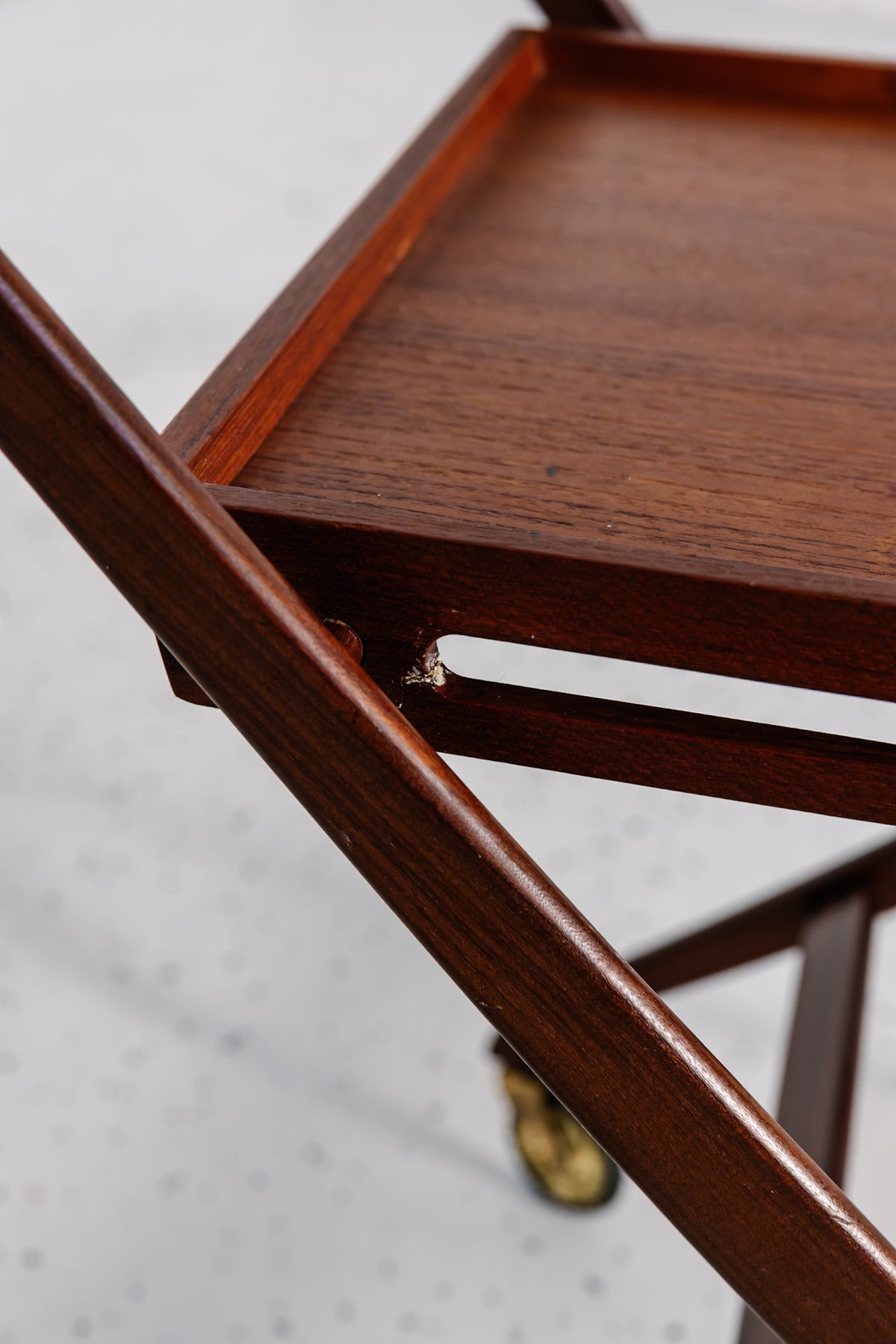 Danish Bar Cart in Teak