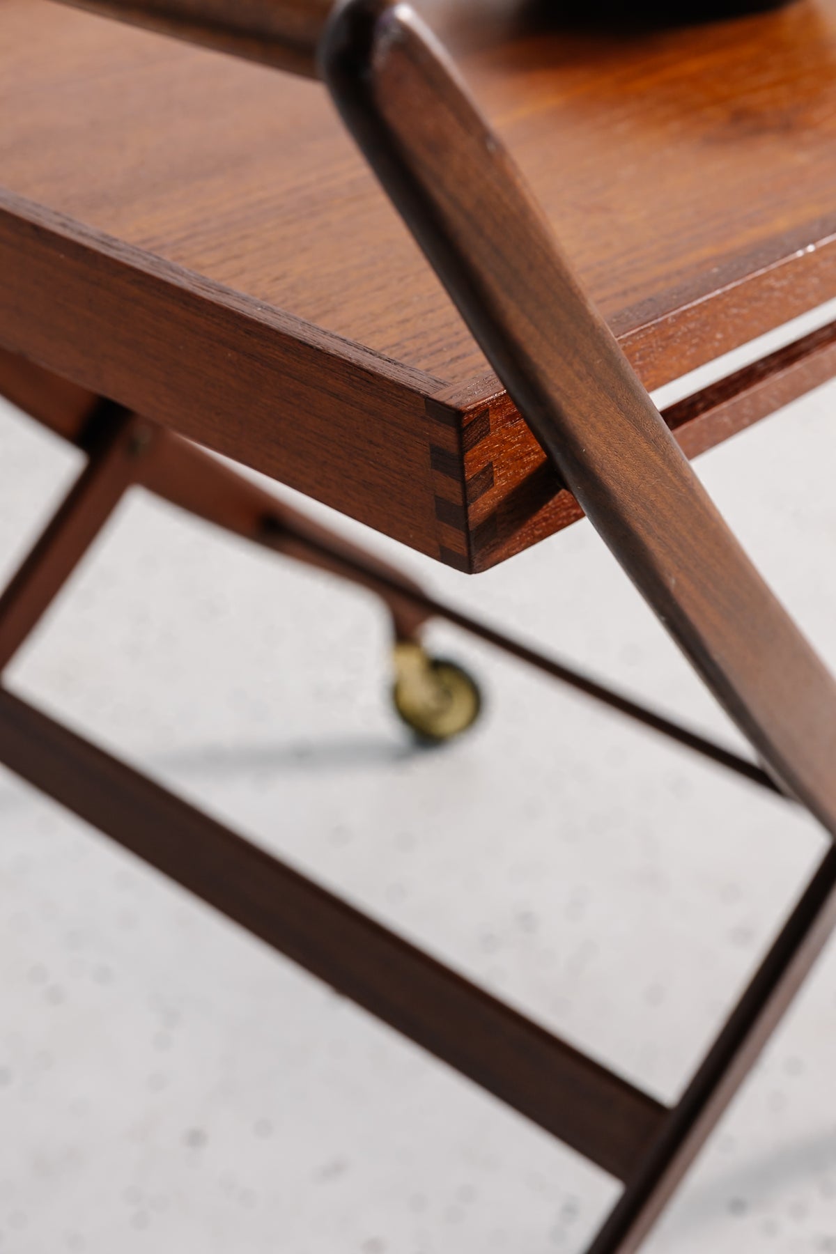 Danish Bar Cart in Teak