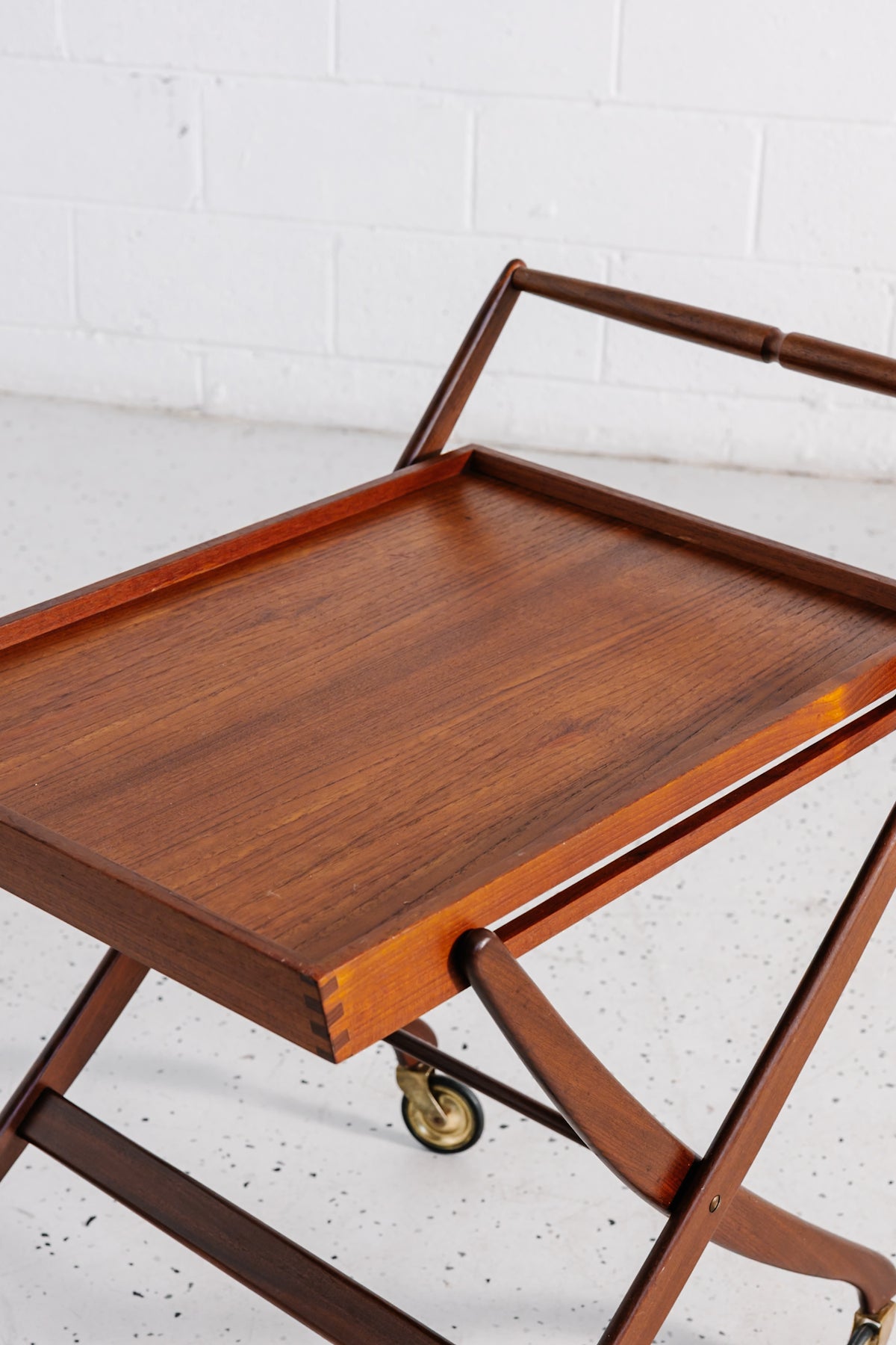 Danish Bar Cart in Teak