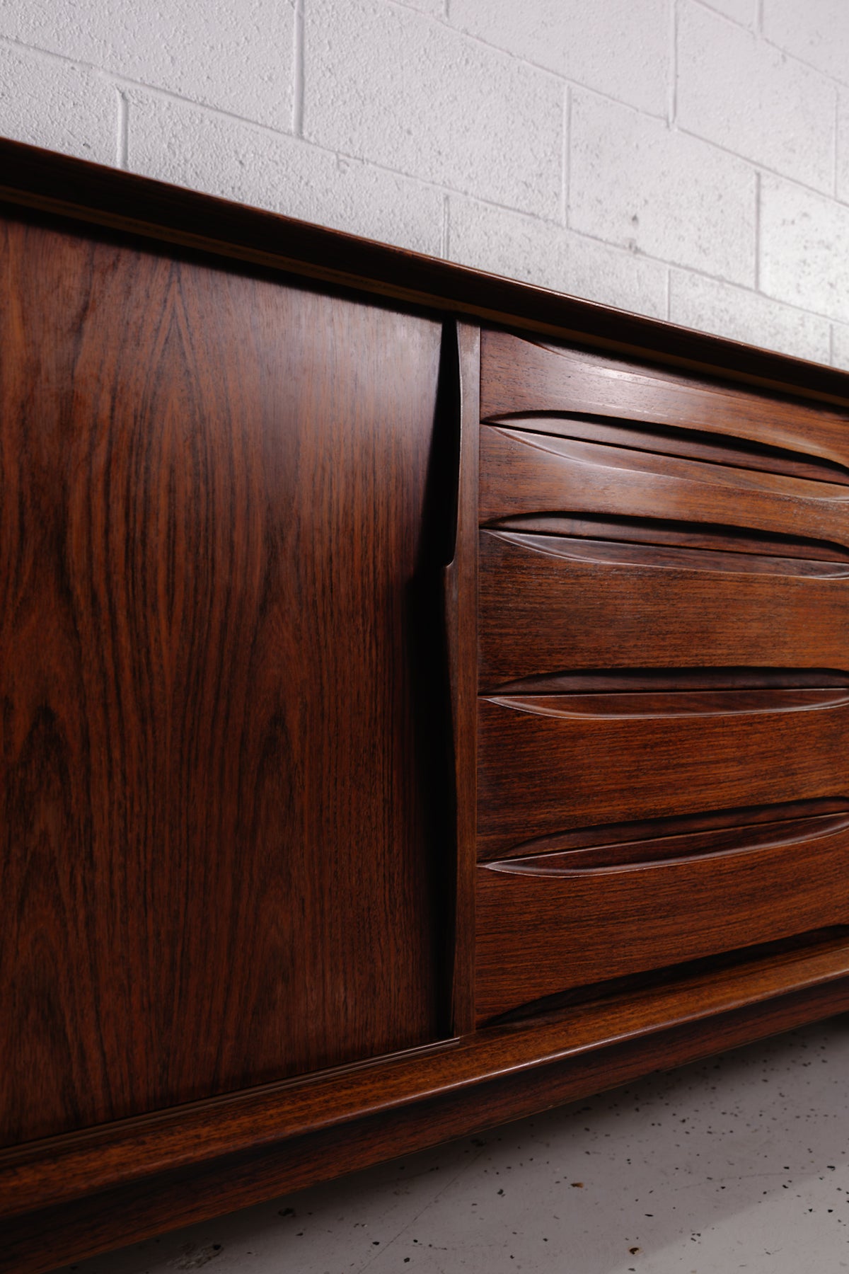 Additional view of Arne Vodder Rosewood Sideboard