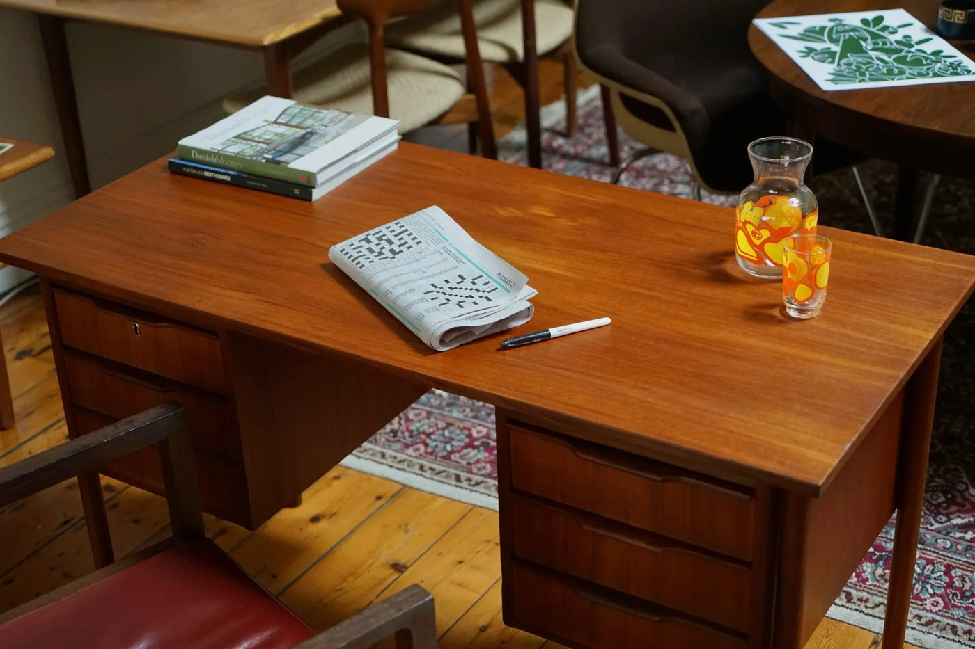 Danish Writing Desk by Ejsing Møbelfabrik