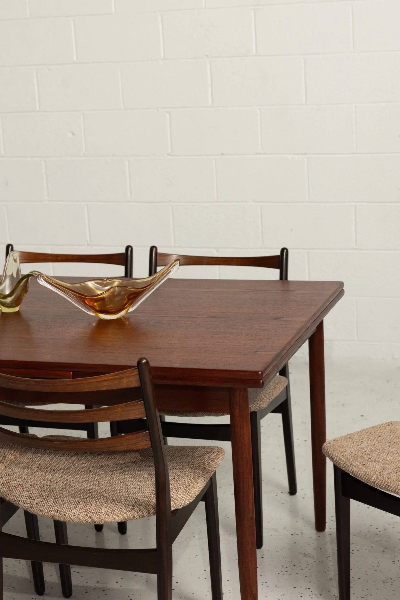 Set of 6 Ladderback Rosewood Dining Chairs