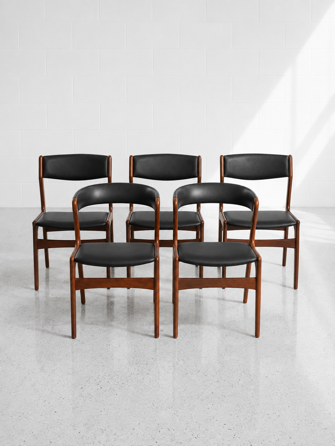 Set of Five Chairs by Nova Møbler