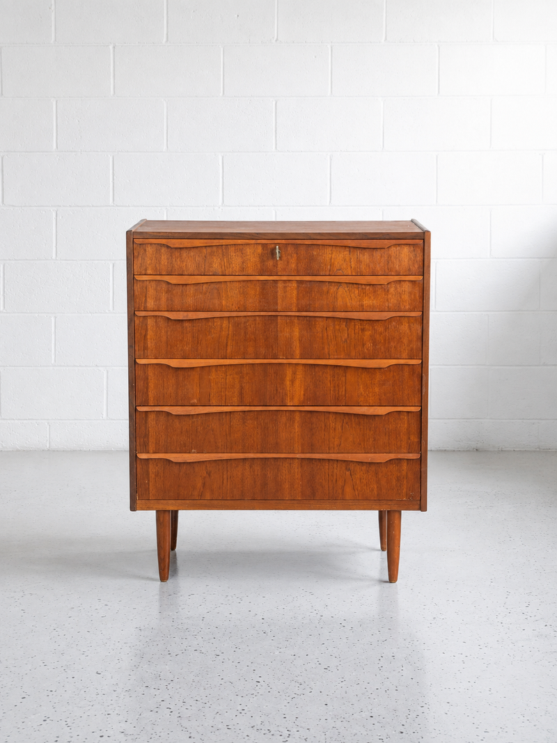 Teak Chest of Drawers