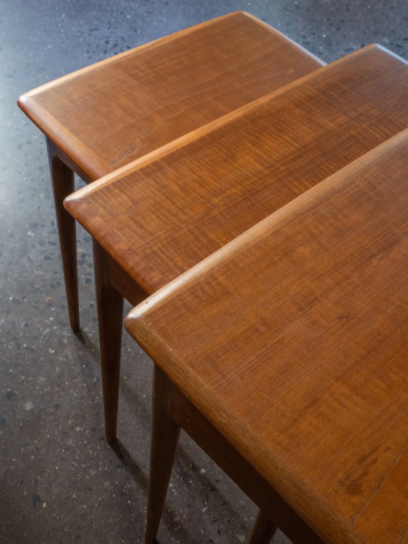 Nesting Tables in Teak