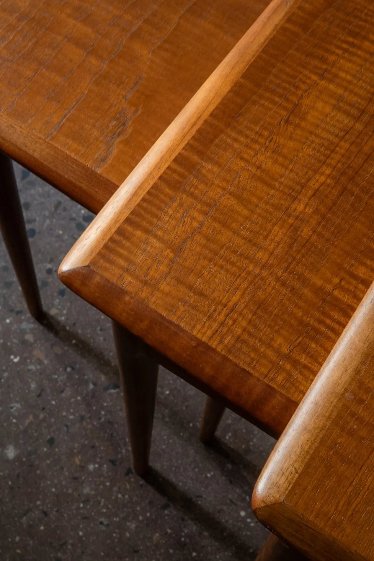 Nesting Tables in Teak