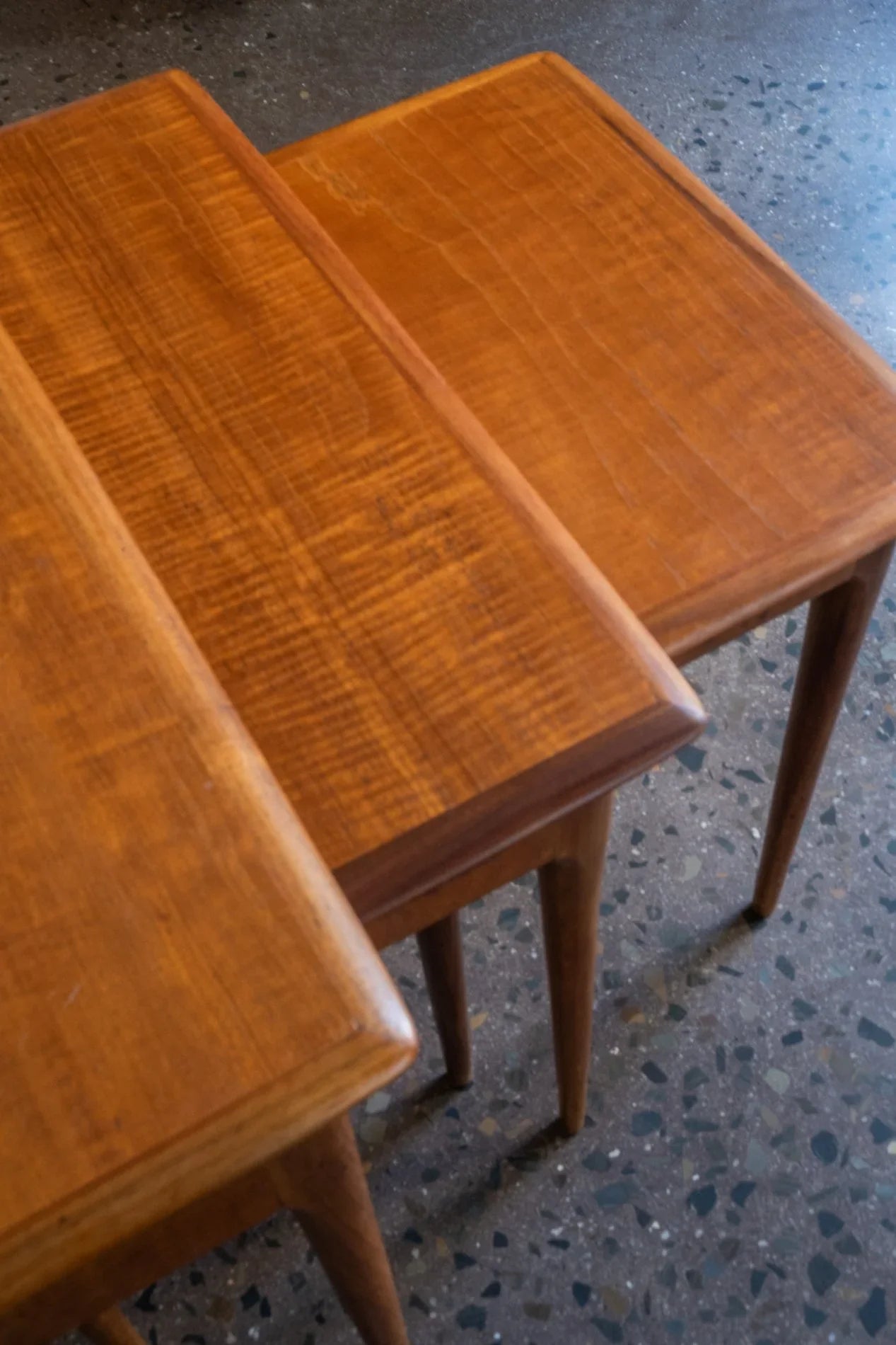 Nesting Tables in Teak