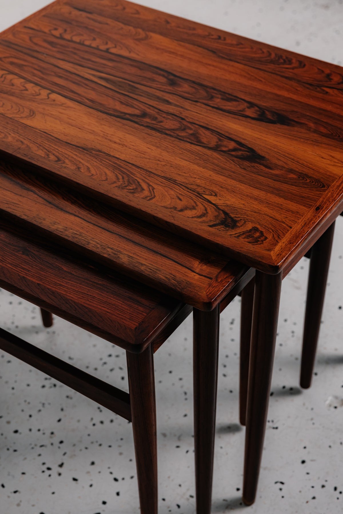Børge Gelsted Rosewood Nesting Tables