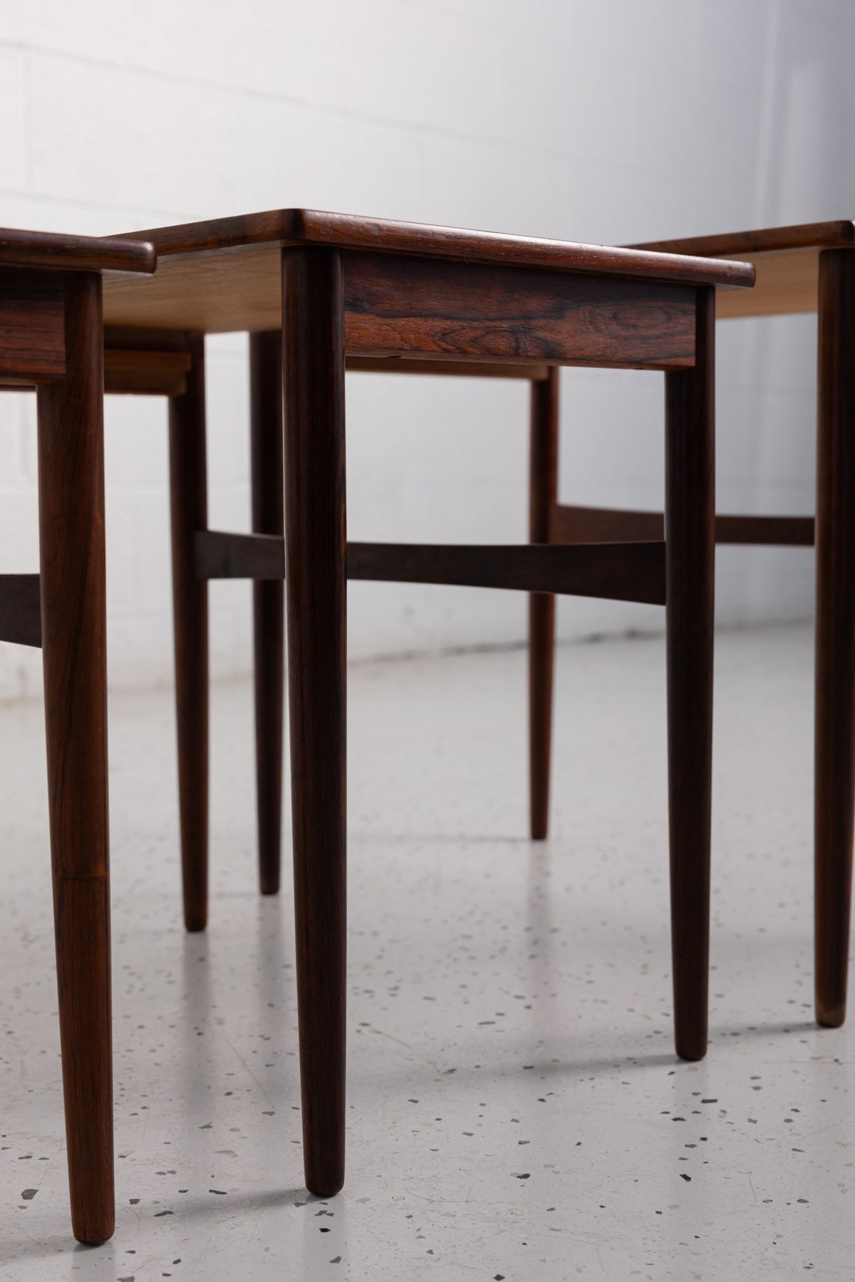 Additional view of Børge Gelsted Rosewood Nesting Tables