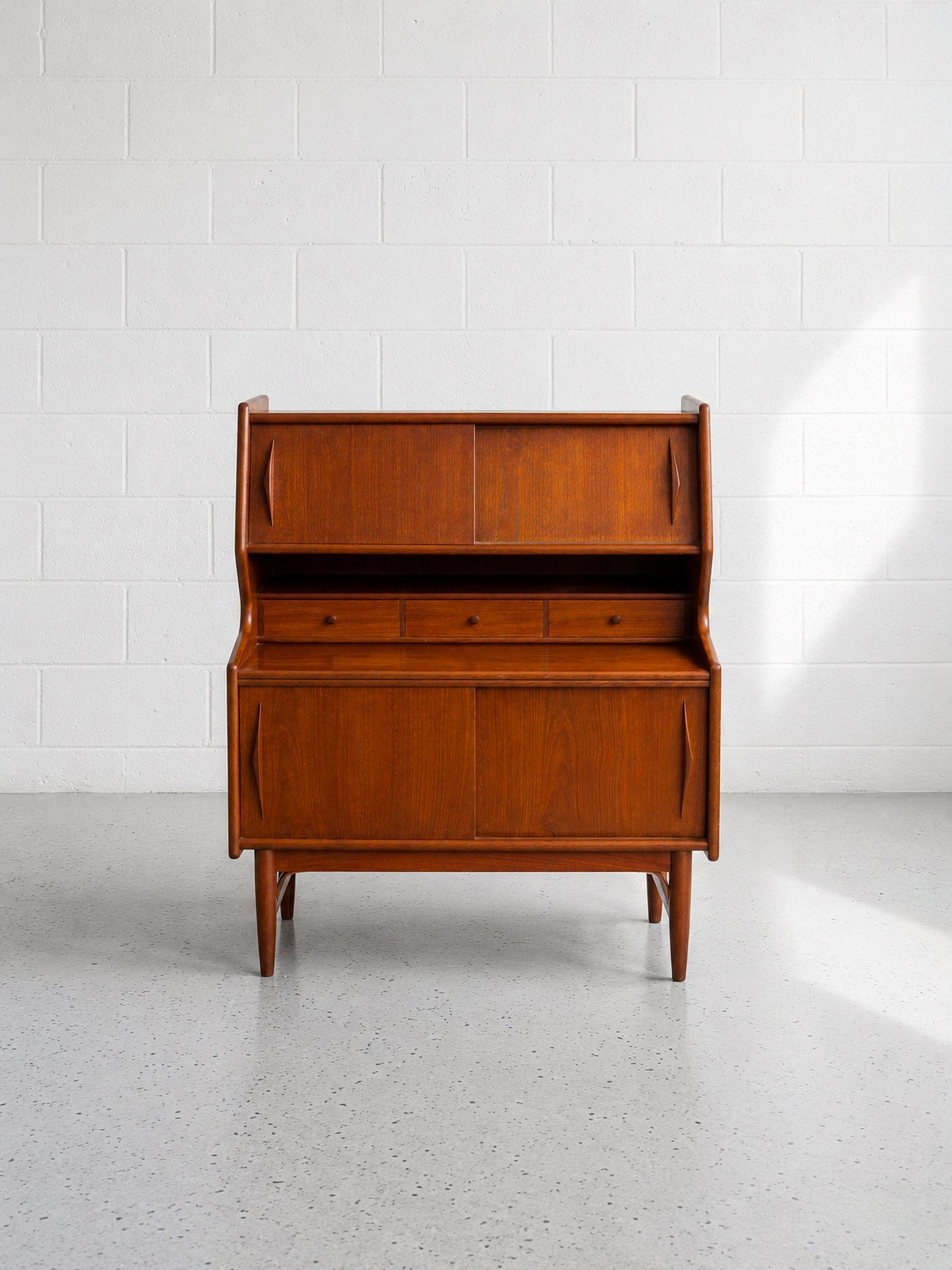 Danish Secretary in Teak