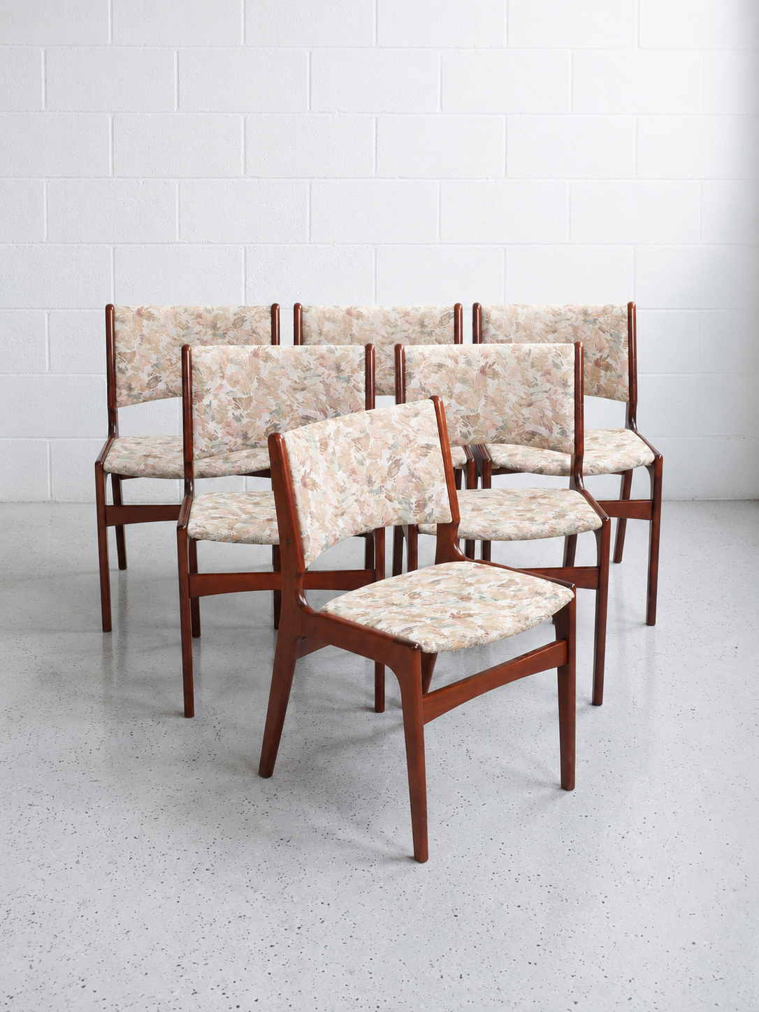 Set of Six Erik Buch 'Model 89' Dining Chairs