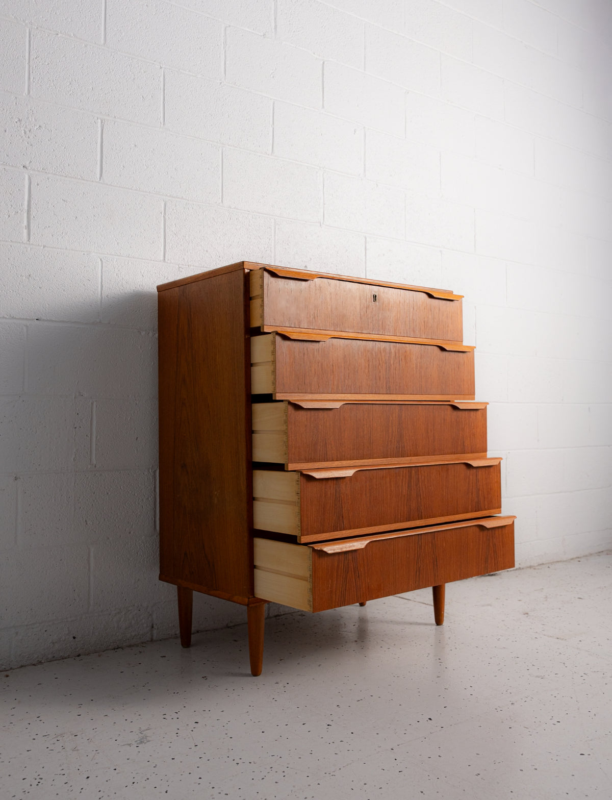 Danish Chest of Drawers in Teak