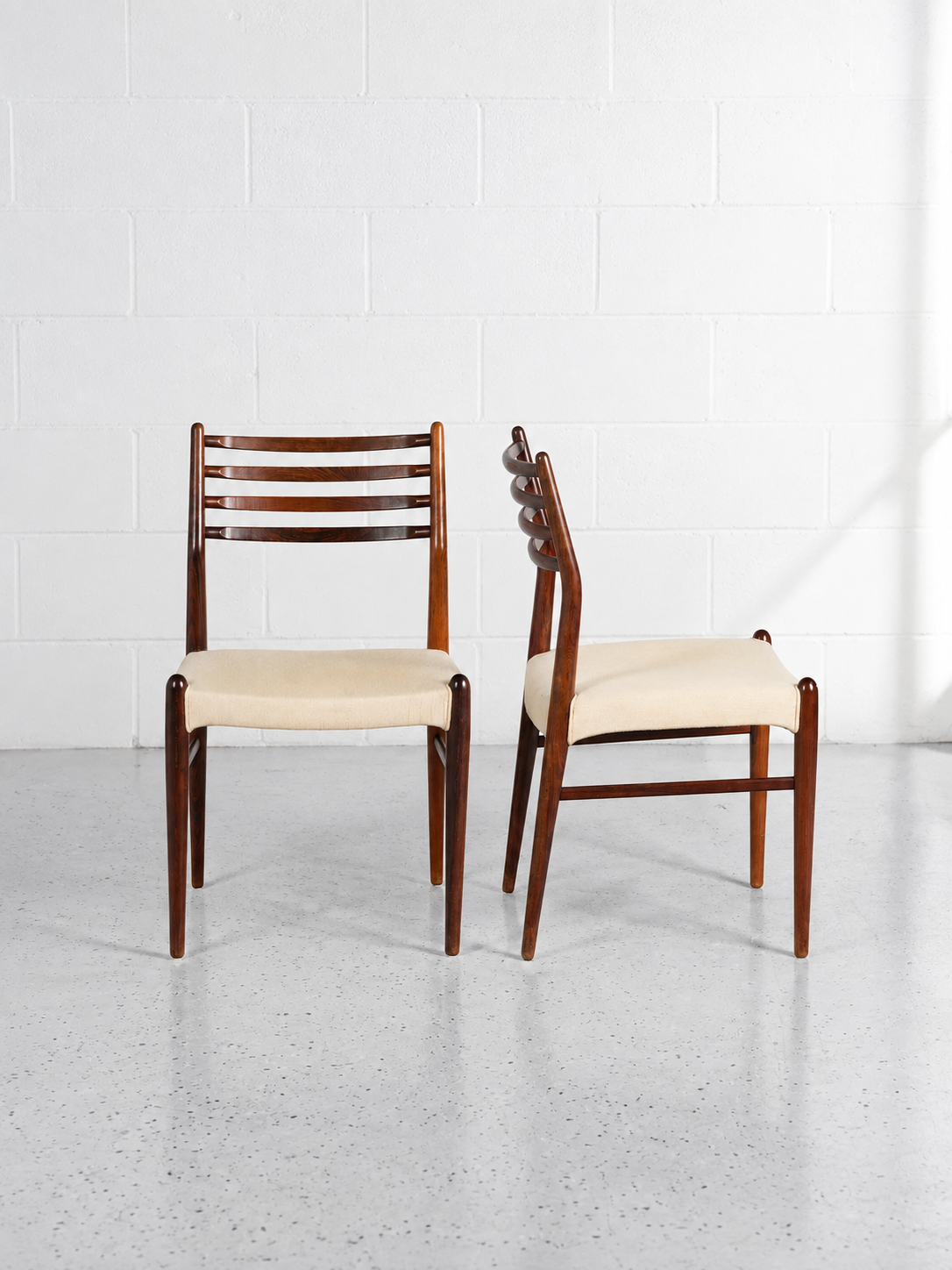 Set of Four Johannes Andersen Dining Chairs