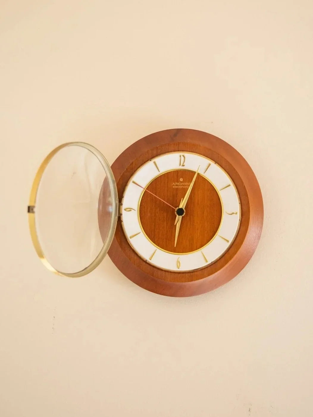 German Wall Clock by Junghans