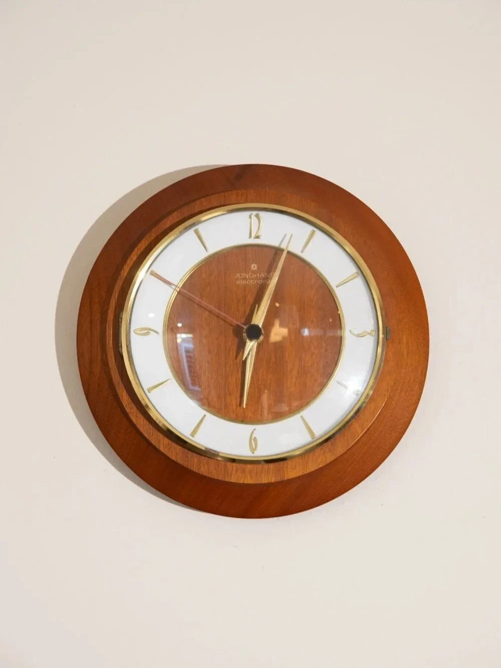 German Wall Clock by Junghans