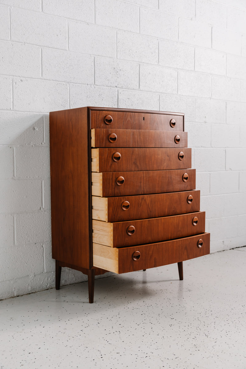 Additional view of Teak Tallboy by Kai Kristiansen