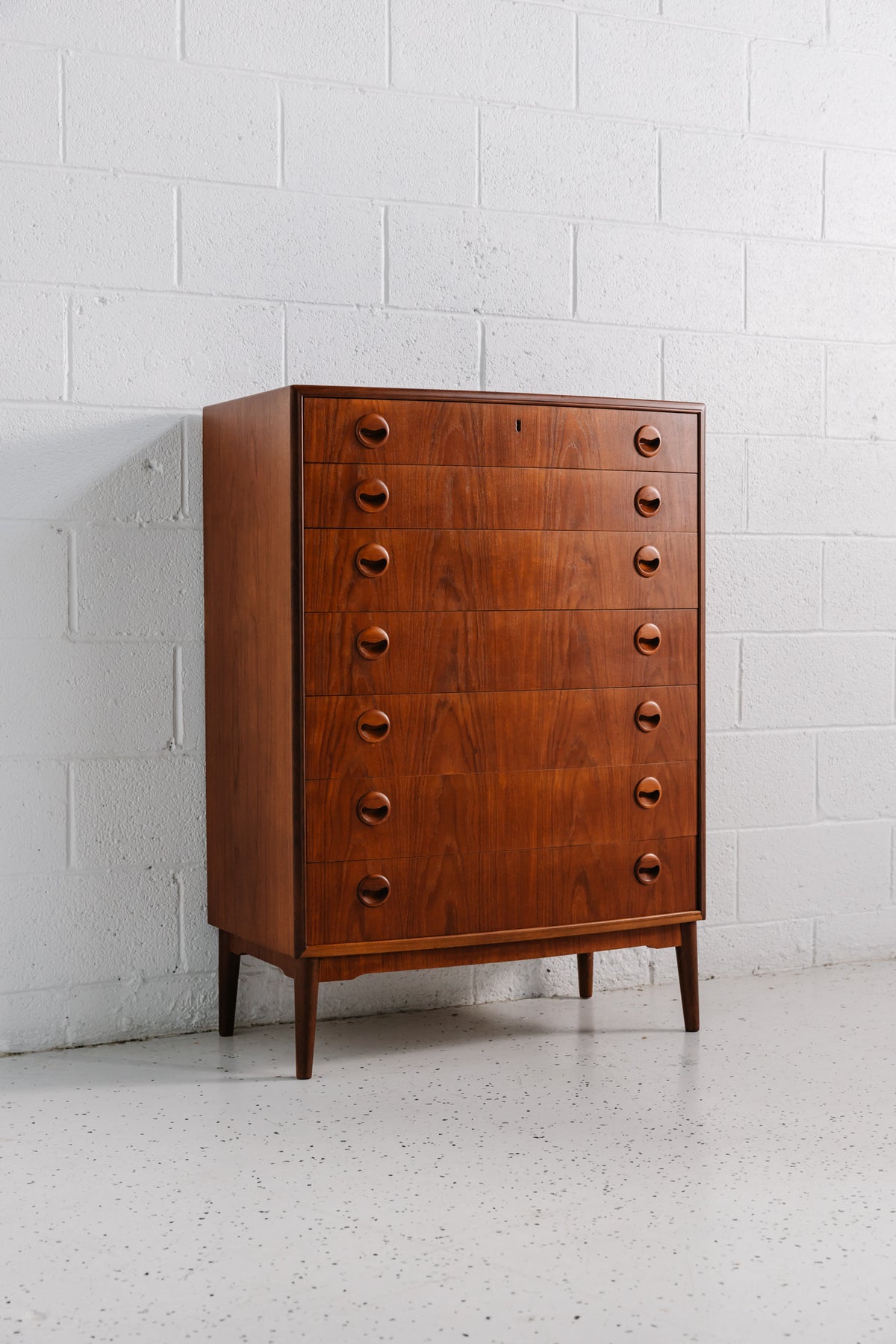 Teak Tallboy by Kai Kristiansen