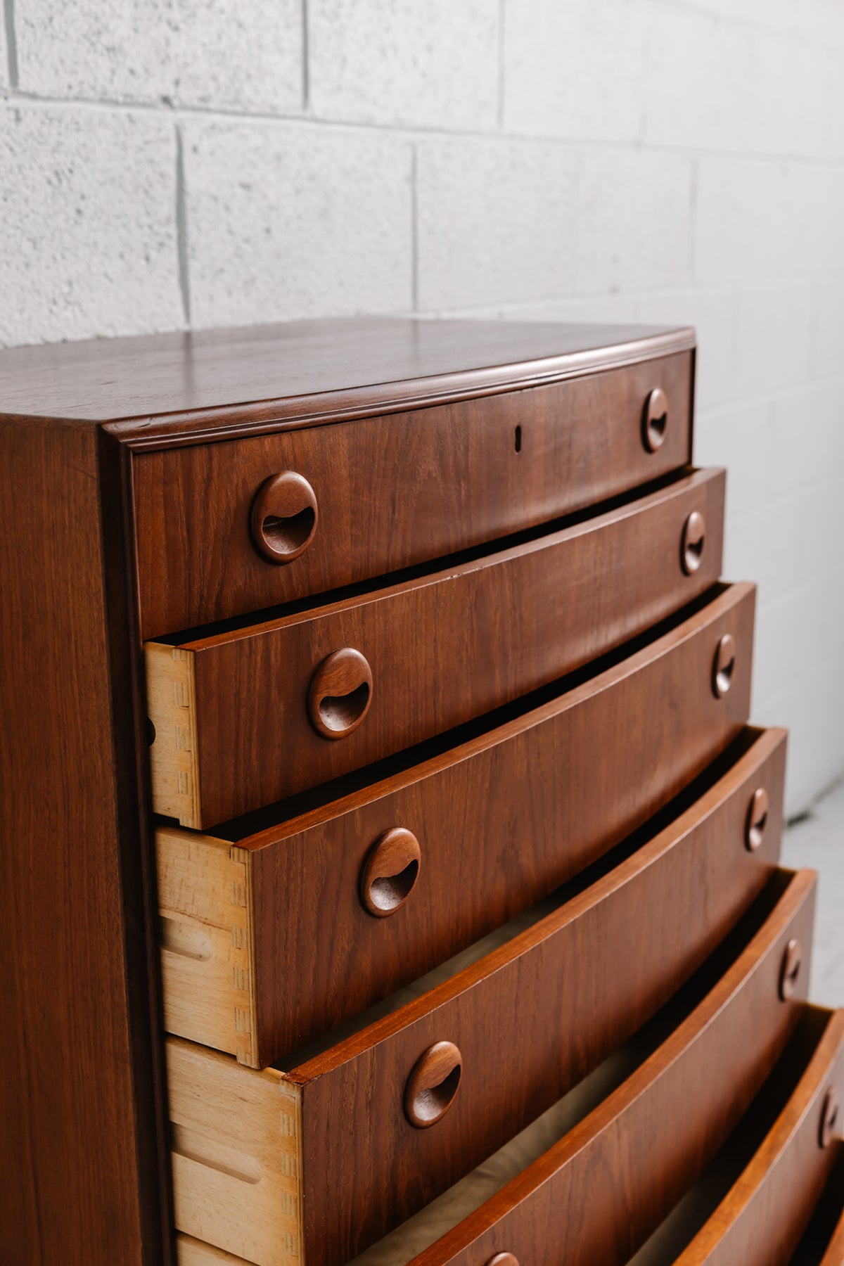 Additional view of Teak Tallboy by Kai Kristiansen
