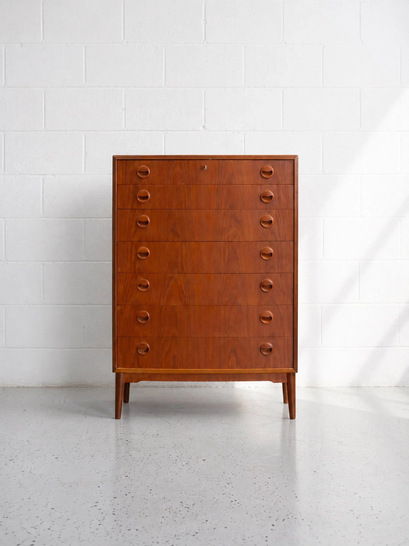Teak Tallboy by Kai Kristiansen